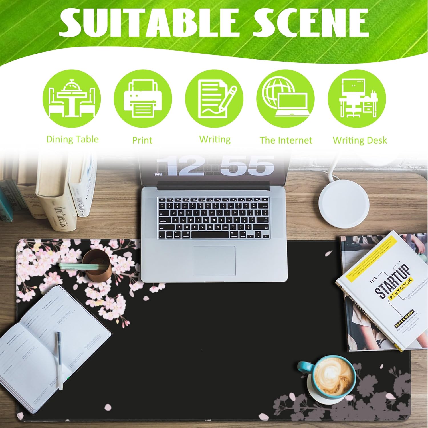 Large Gaming Mouse Pad for Desk,Japanese Night Street Restaurant Desk Mat,Anime Street Scene Desk Pad,Extended Big Computer Keyboard Mouse Pad with Non-Slip Base and Stitched Edge,31.5"x11.8" 38 81U081rIqkL. AC SL1500 - northernschoolofshiatsu.co.uk