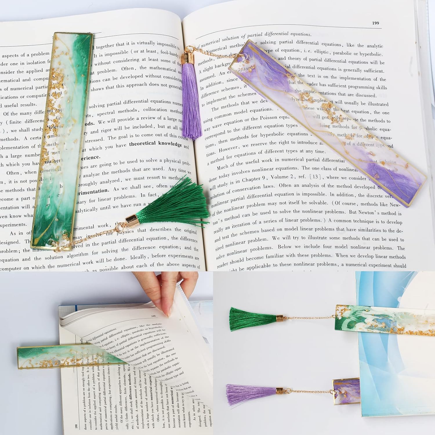 Book Marks for Book for Women, Kaluofan 2PCS Dried Flower Bookmarks with Tassels, Bookmarks for Women, Durable Handmade Dried Flower Resin Bookmarks, Pretty and Increase Reading Interest 58 81U1BcAA4lL. AC SL1500 - northernschoolofshiatsu.co.uk