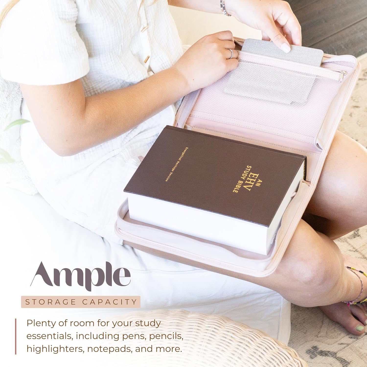 Pink Bible Cover Case for Women, Large Bible Covers for Women (≤ 9.5 x 7 x 2.1) Durable PU Leather Bible Case w/Debossed Floral Design & Giftable Box, Bible Case for Women, Bible Cases for Woman 6 81UeSYKqcHL. AC SL1500 - northernschoolofshiatsu.co.uk