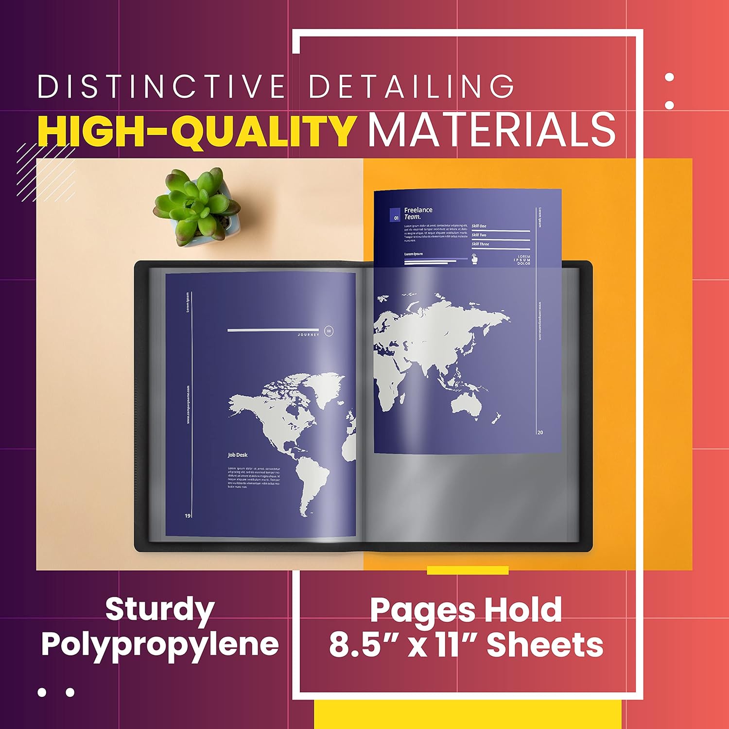 Better Office Products 24 Pocket Bound Presentation Book, Black, Clear View Front Cover, 48 Sheet Protector Pages, 8.5" x 11" Sheets, Art Portfolio, Durable Poly Covers, Letter Size (4 Pack) 5 81XI1tpi7 L. AC SL1500 - northernschoolofshiatsu.co.uk