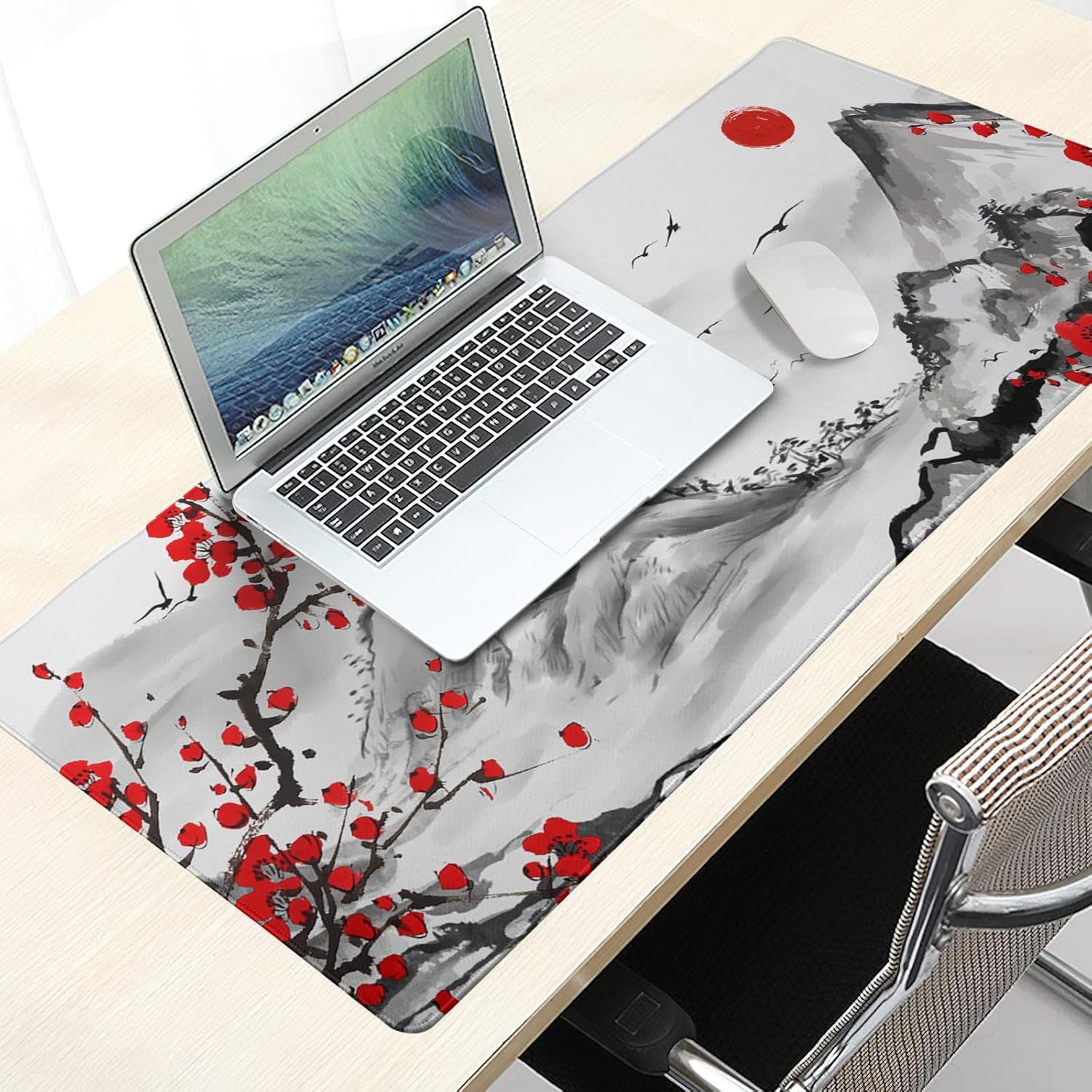 Black and White Mouse Pad 31.5”x11.8” Geometric Design Extended Large Mousepad Keyboard Mouse Mat Desk Pad Non-Slip Rubber Base Stitched Edge Large XXL Mousepad for Gaming Laptop Computer Desktop 226 81XejcYJhyL. AC SL1500 - northernschoolofshiatsu.co.uk