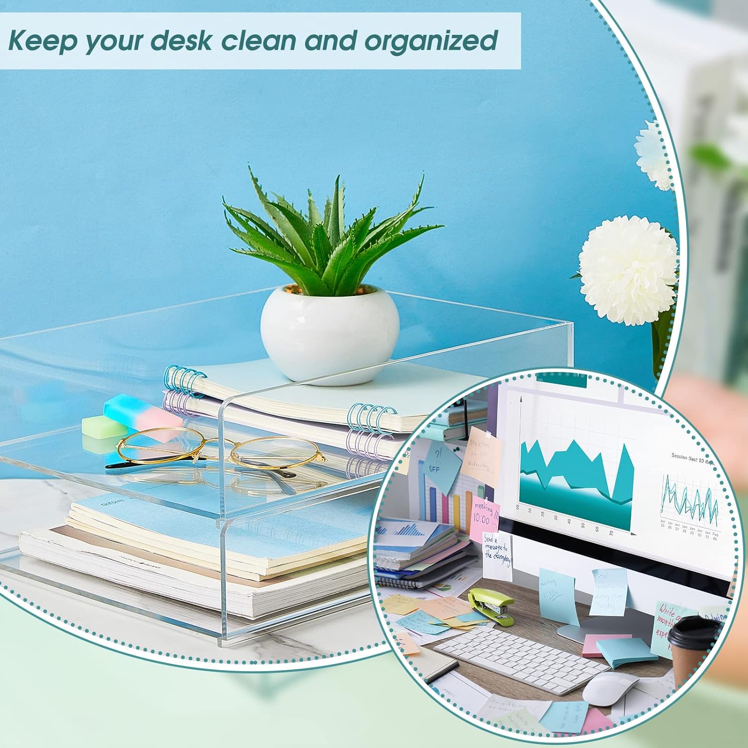 Yulejo Stackable Acrylic Paper Tray Clear Acrylic Desk Organizer Letter Size Paper File Tray for Office Document Workspace Desktop(3 Tier) 6 81Xlp5g2yzL. AC SL1500 - northernschoolofshiatsu.co.uk