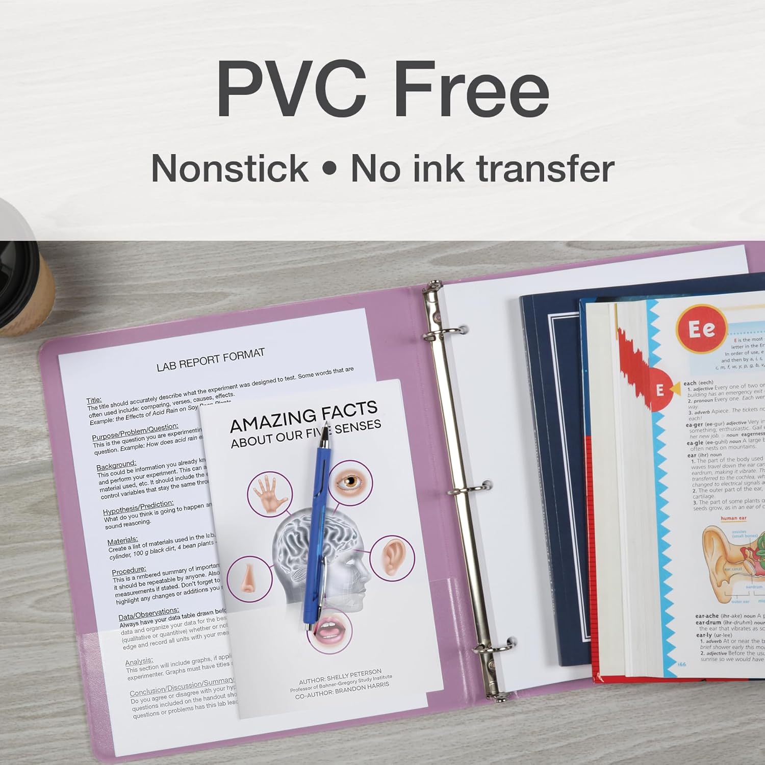 Cardinal 3 Ring Binders, Binders for School and Office, Durable 1 Inch, Round Rings, Holds 225 Sheets, ClearVue Presentation View, Non-Stick, Two-Tone Pastel Interiors, 4 Pack (1002479) 7 81Y 0LtyTfL. SL1500 - northernschoolofshiatsu.co.uk