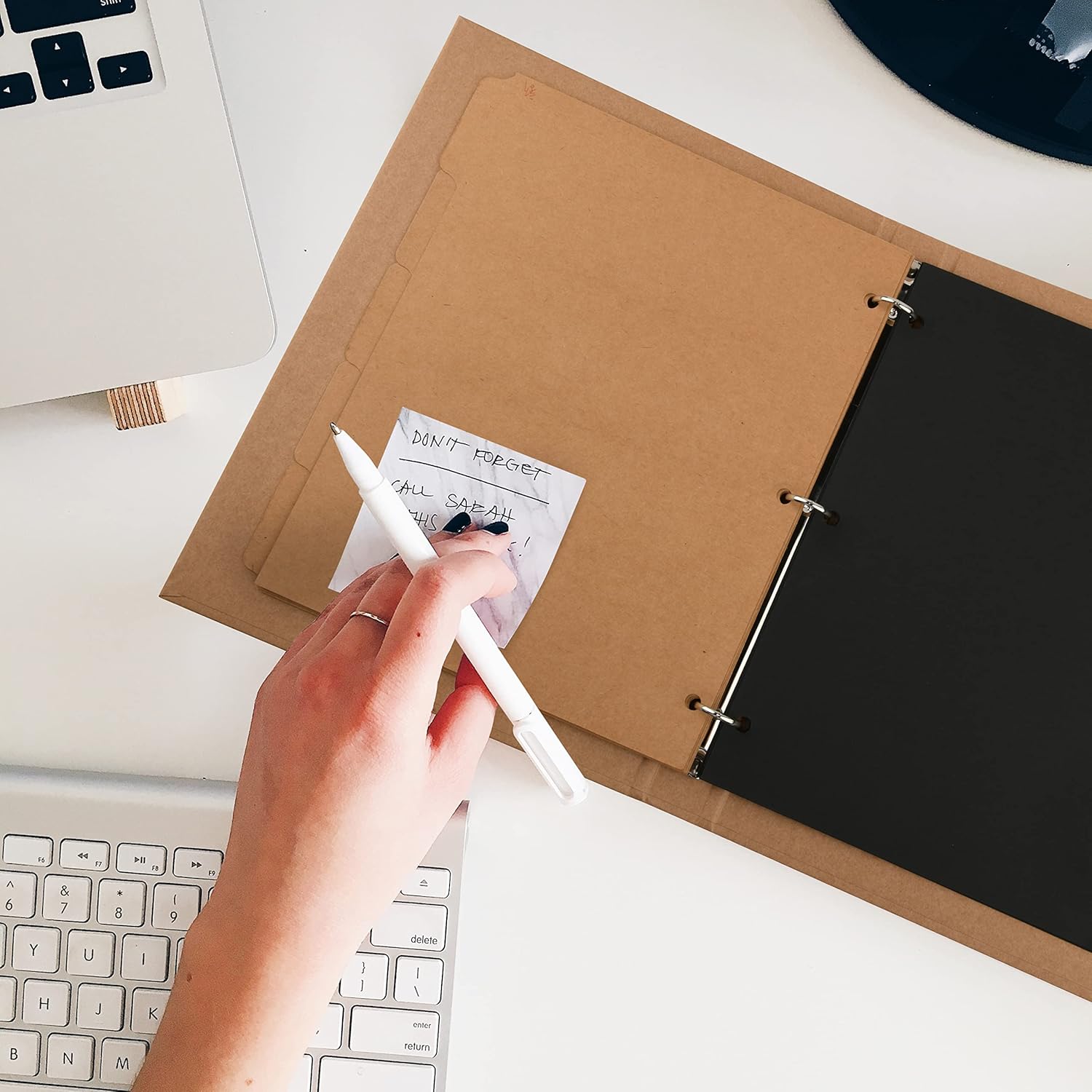 A4 Kraft Binder 3-Holds Round Ring Binder 2 Pack, Durable Binding Hard Cover Protector for Journal,Notebook,Inserted Sheets and Refill Paper,Fit for A4 3-Hole Paper,holds 200 Sheets Capacity (A4 Size) 7 81YNL93AHjL. AC SL1500 - northernschoolofshiatsu.co.uk