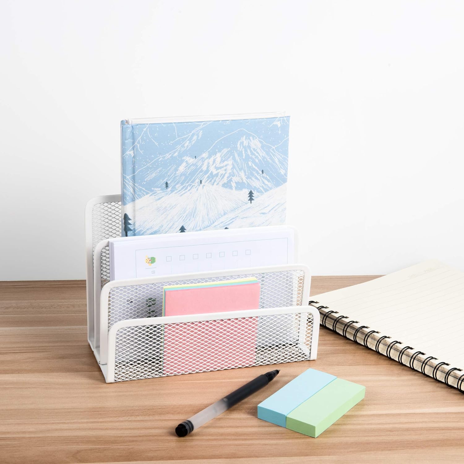 VANRA Metal Letter Tray, Letter Rack with 3 Compartments, Desk Organiser, Newspaper Rack for School, Office Accessories, White 4 81Yj9HKueqL. AC SL1500 - northernschoolofshiatsu.co.uk
