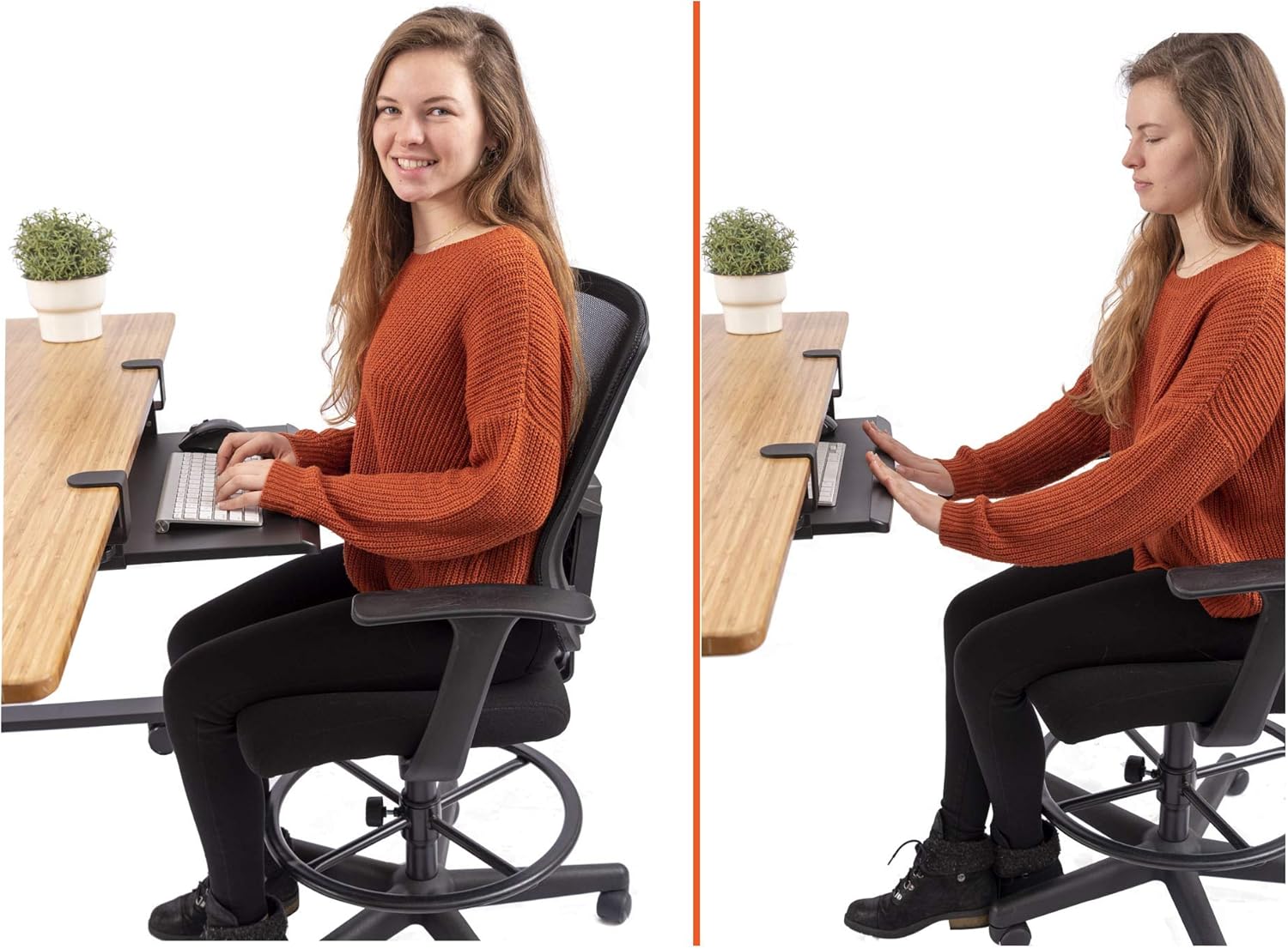 Stand Up Desk Store Large Clamp-On Retractable Adjustable Height Under Desk Keyboard Tray | for Desks Up to 1.5" (Large, 33" Wide) 23 81ZFQD0tEEL. AC SL1500 - northernschoolofshiatsu.co.uk