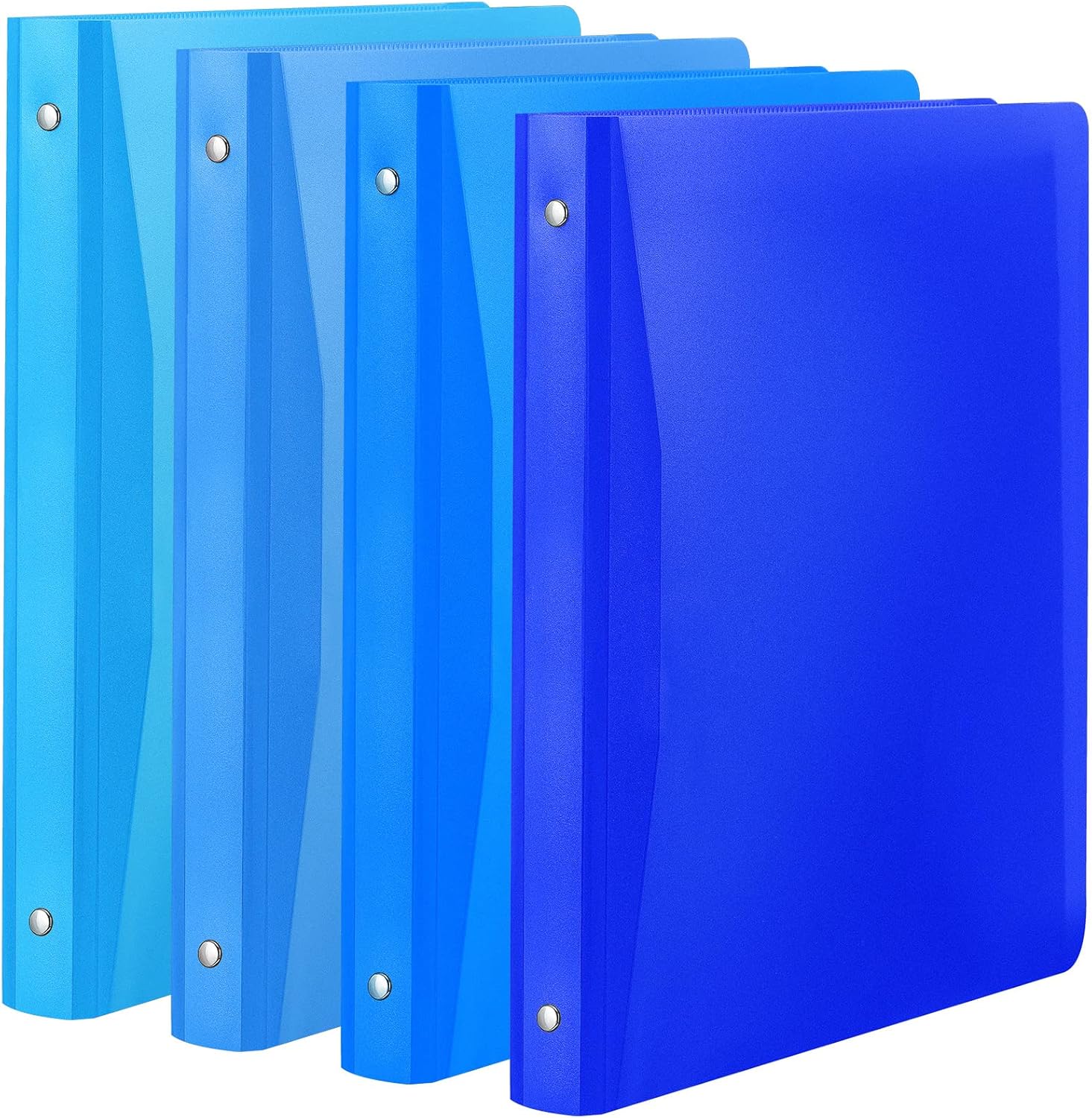 4 Pack Blue Plastic 1 Inch Binder with Pocket - 3 Ring School & Office Binder 1 81a4Dv+FsRL. AC SL1500 - northernschoolofshiatsu.co.uk