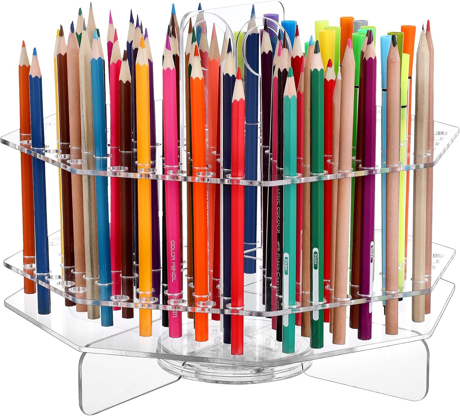 Eersida 120 Slot Acrylic Pen Holder Pen Clear Pencil Holder Display Stand Marker Organizer Acrylic Desktop Organizer the Hole Diameter Is 0.5 Inch for Art Supply Makeup Brushes Storage Craft Shows 7 81a89evK1yL. AC SL1500 - northernschoolofshiatsu.co.uk