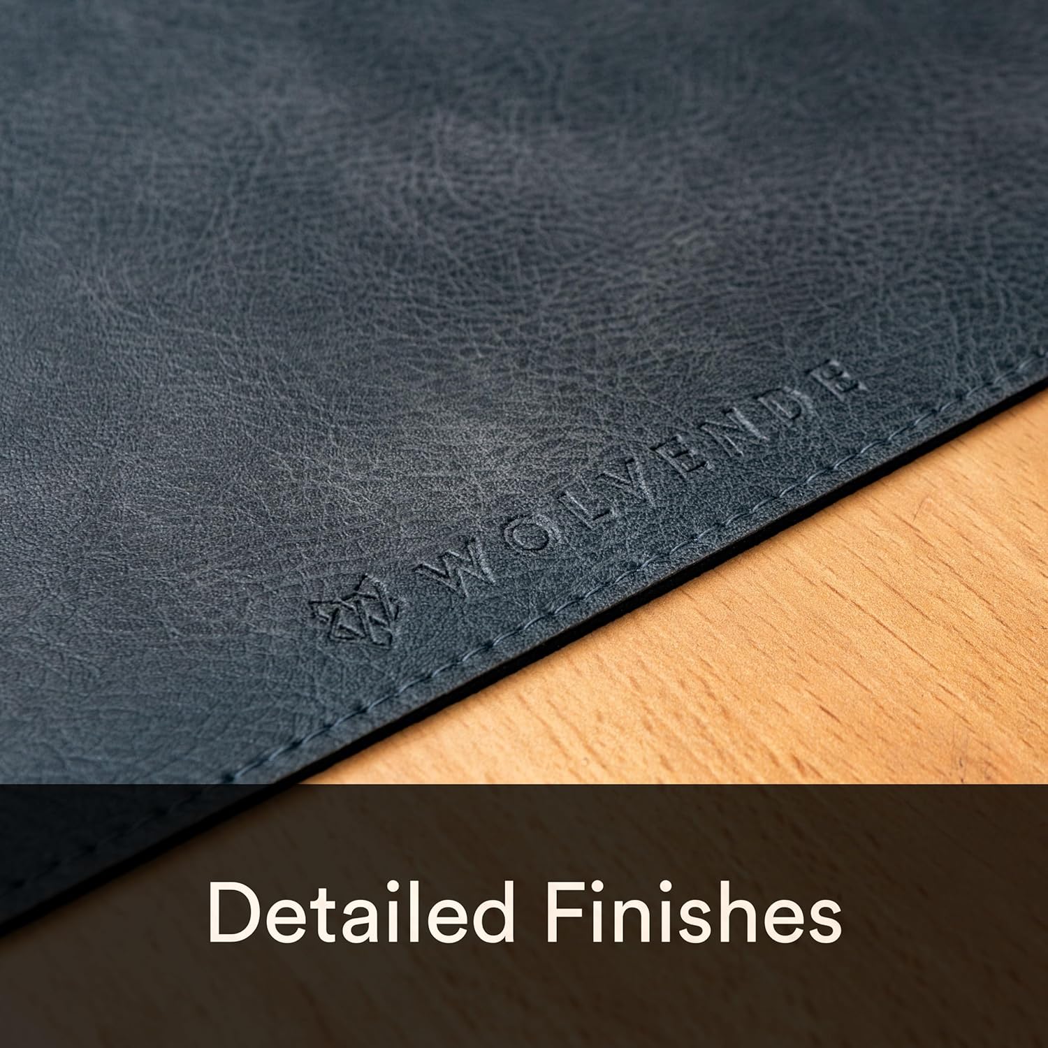 Premium Distressed Faux Vegan Leather Desk Mat | Multifunctional Desk Pad for Home Office | (Black/Grey, 15.75" x 36") 11 81b KlFfcQL. AC SL1500 - northernschoolofshiatsu.co.uk