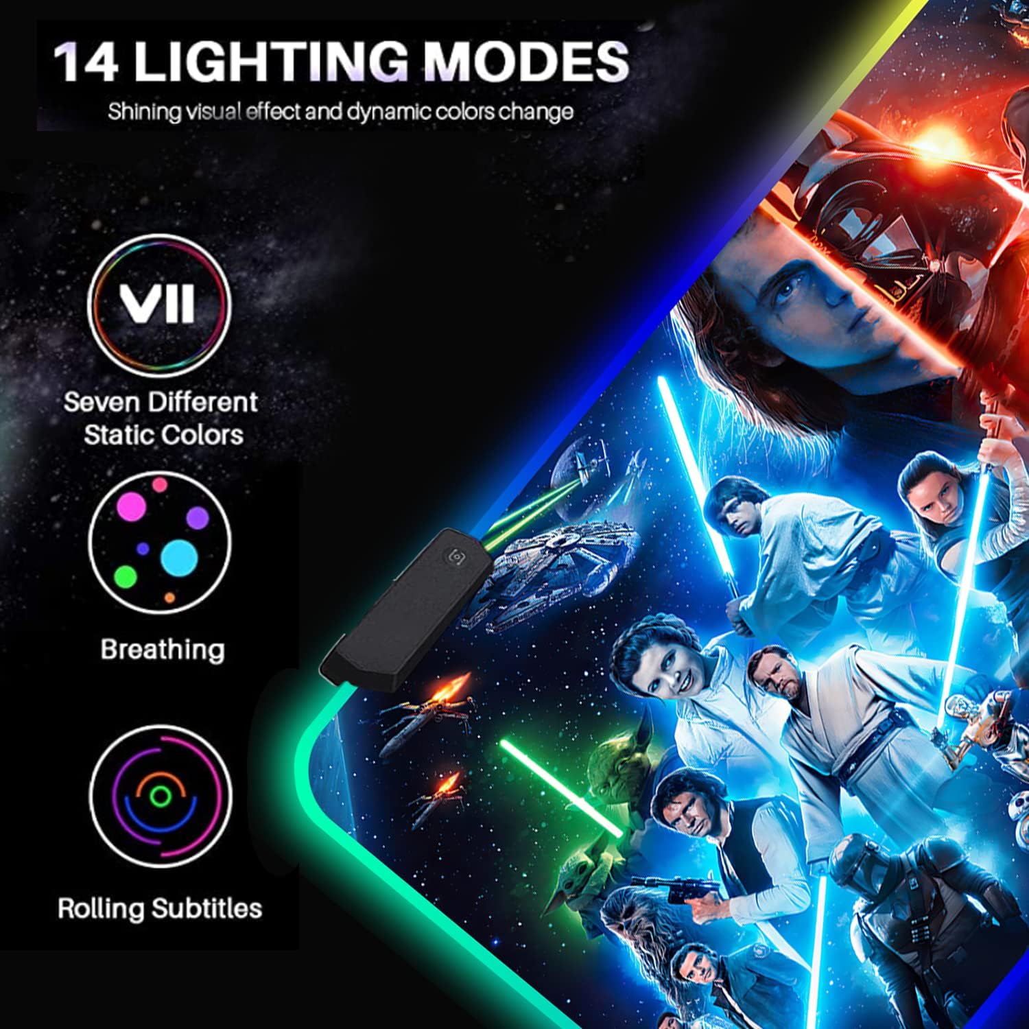 Anime Mouse pad,RGB Gaming Mouse Pad 14 Lighting Modes,Large LED Mousepad 31.5X15.7 X0.16IN Wiith Non-Slip Rubber Base, for Boys and Girls 6 81bsuLJ1TKL. AC SL1500 - northernschoolofshiatsu.co.uk