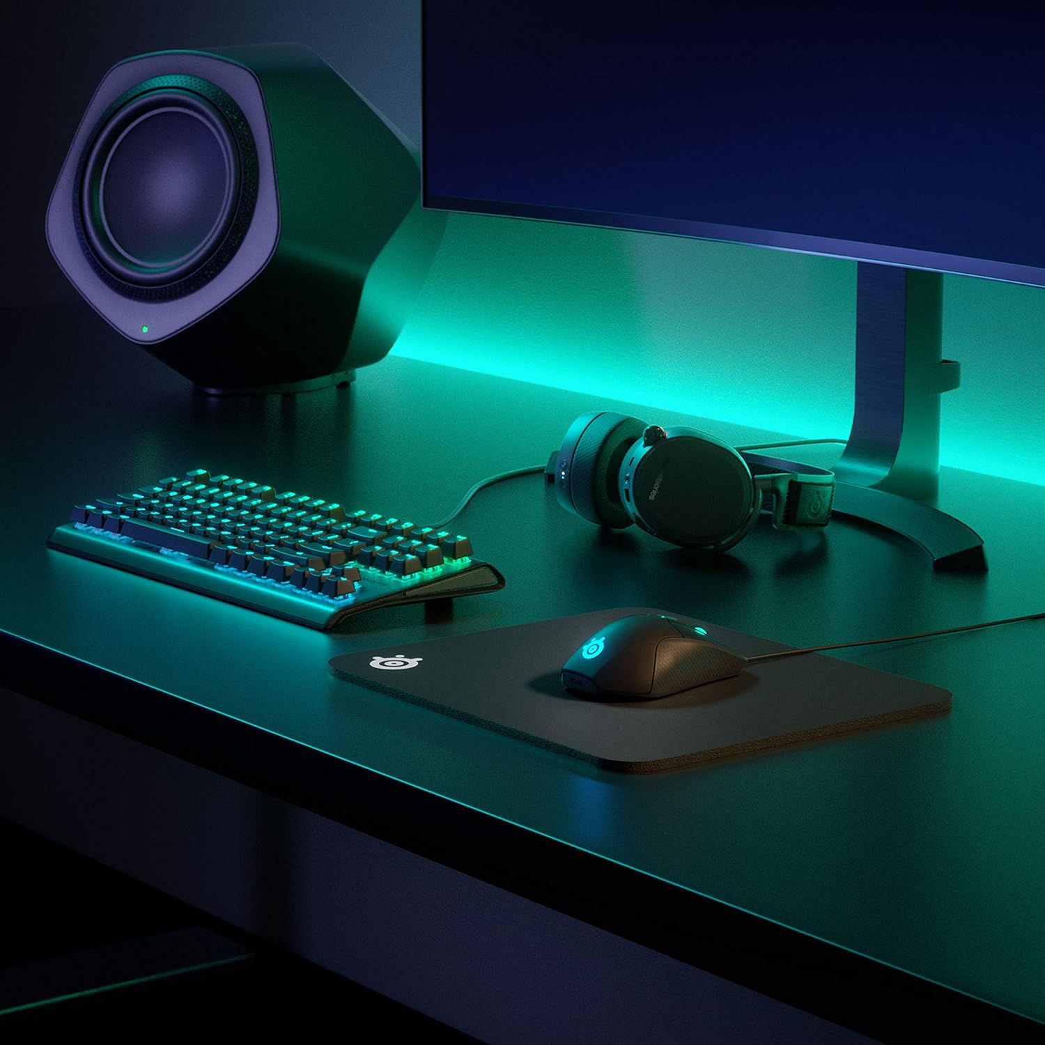 SteelSeries QcK Gaming Surface - Medium Thick Cloth - Peak Tracking and Stability - Black 3 81dImbpm3gL. AC SL1500 - northernschoolofshiatsu.co.uk