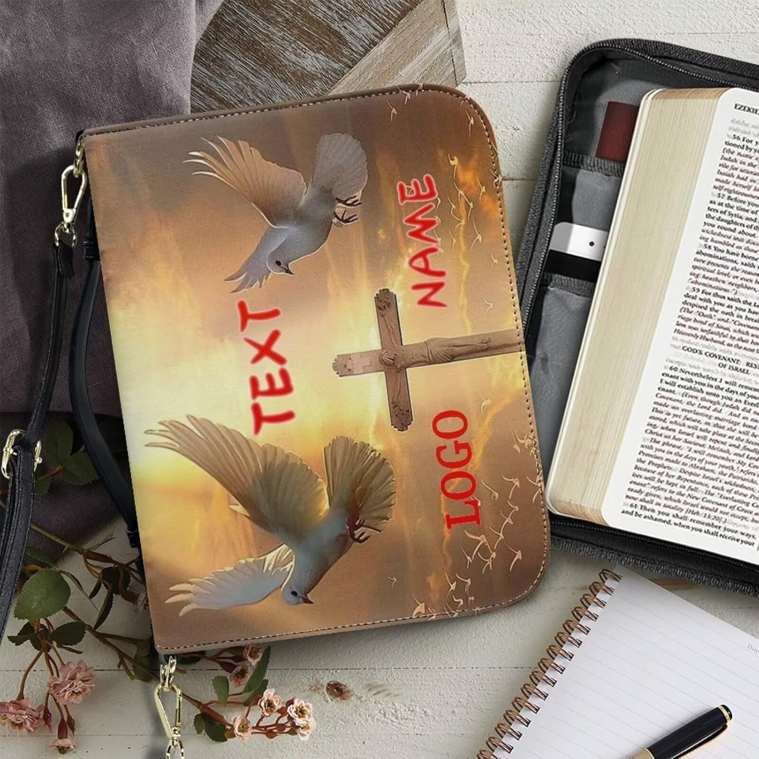 Custom Personalized PU Leather Bible Cover Case for Women,Customized Bible Cases Bible Tote Bag Bible Carrying Case Bible Carrier with Detachable Shoulder Strap,2XL 61 81eIHcw4wML. AC SL1500 - northernschoolofshiatsu.co.uk