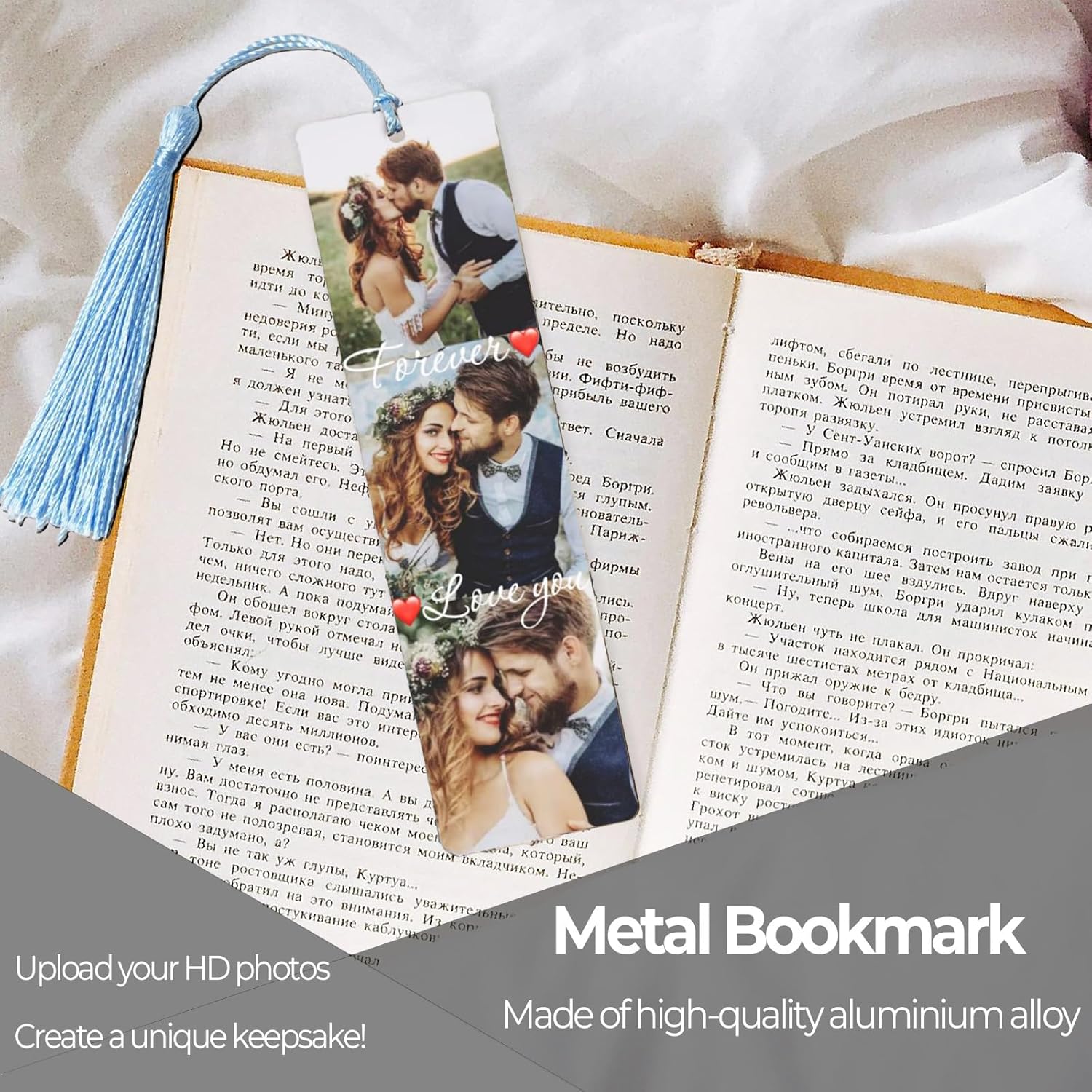 Personalized Bookmark with Photo and Text, Custom Metal Photo Bookmark with Multi-Color Tassel for Girlfriend, Boyfriend, Pet, Women, Men, Teacher, Family, Farewell Gift (3 Photos) 5 81f7mZJjwhL. AC SL1500 - northernschoolofshiatsu.co.uk