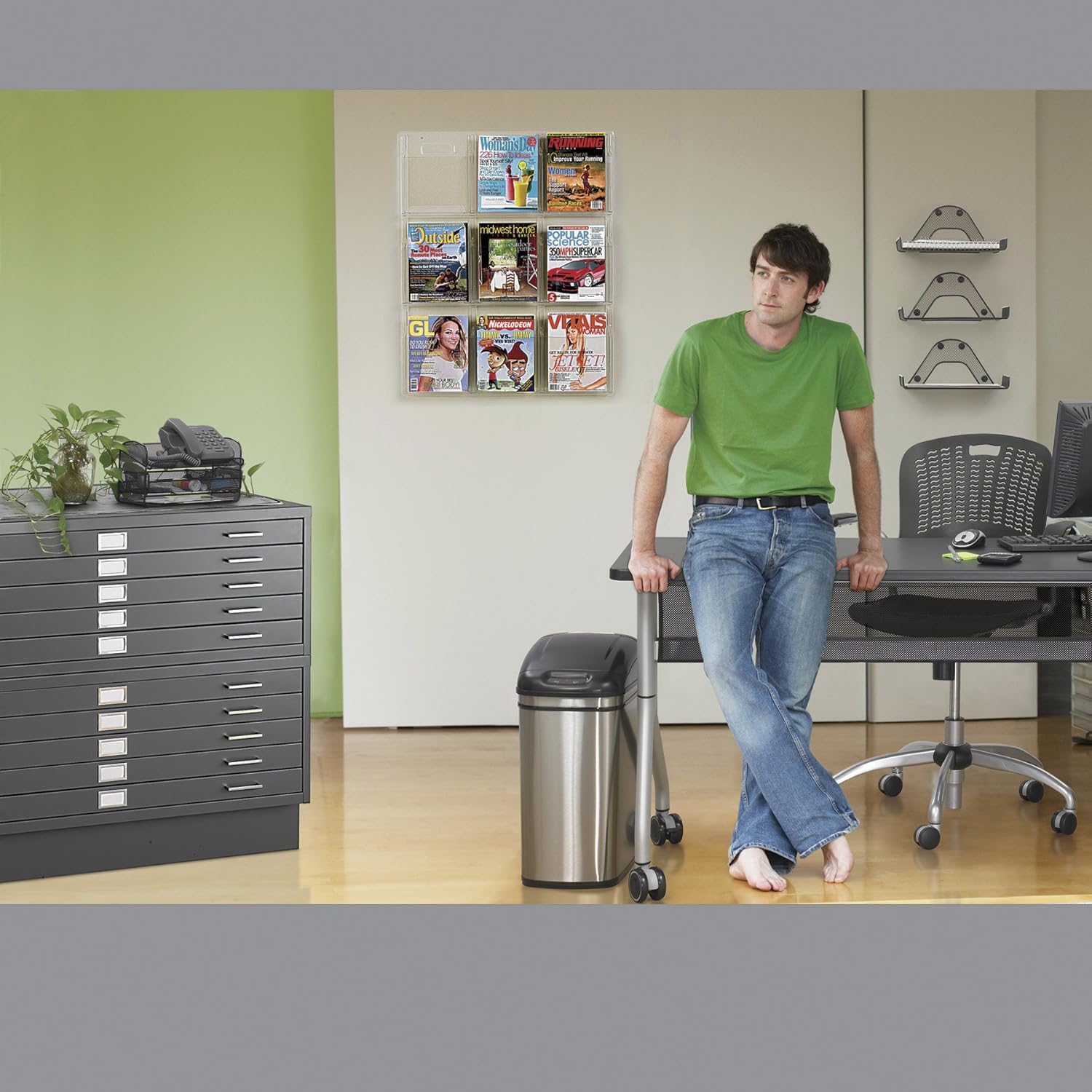 Safco Products 4975GR Flat File High Base for 5-Drawer 4994GRR Flat File, Sold Separately, Gray 5 81fDIE pp+L. AC SL1500 - northernschoolofshiatsu.co.uk
