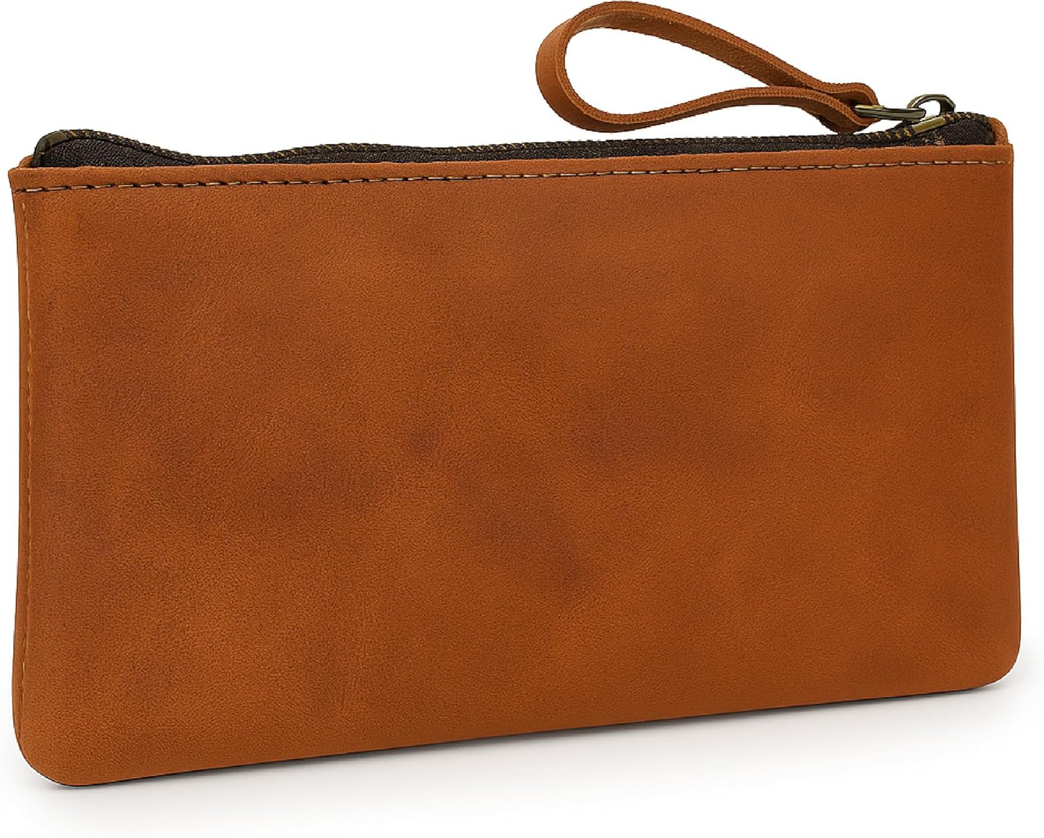 Leather Pencil Pouch, Currency Pouch, Leather Pencil Case, Zippered Pouch Paper Money, Pen Case, Pen and Marker Case, Pencil Case For Artists & Professionals (Tan) 1 81hFjI7MsqL. AC SL1500 - northernschoolofshiatsu.co.uk