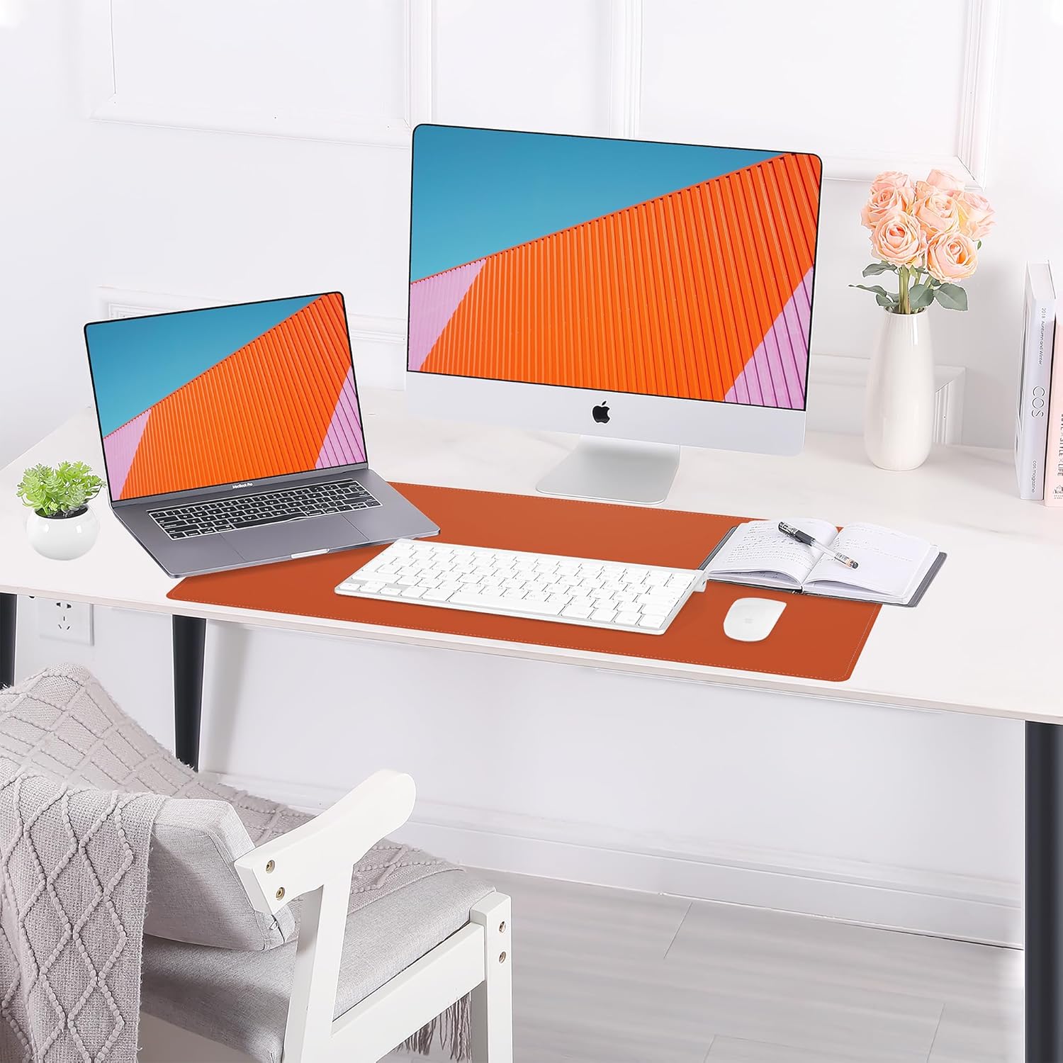 Large Desk Mat 47.2" x 17" Leather Desk Pad Protector with Natural Cork & PU Leather, Non-Slip Office Desk Mat, Large Mouse Pad, Waterproof Desk Blotter pad for Office&Home(Black) 217 81huvYpgDCL. AC SL1500 - northernschoolofshiatsu.co.uk