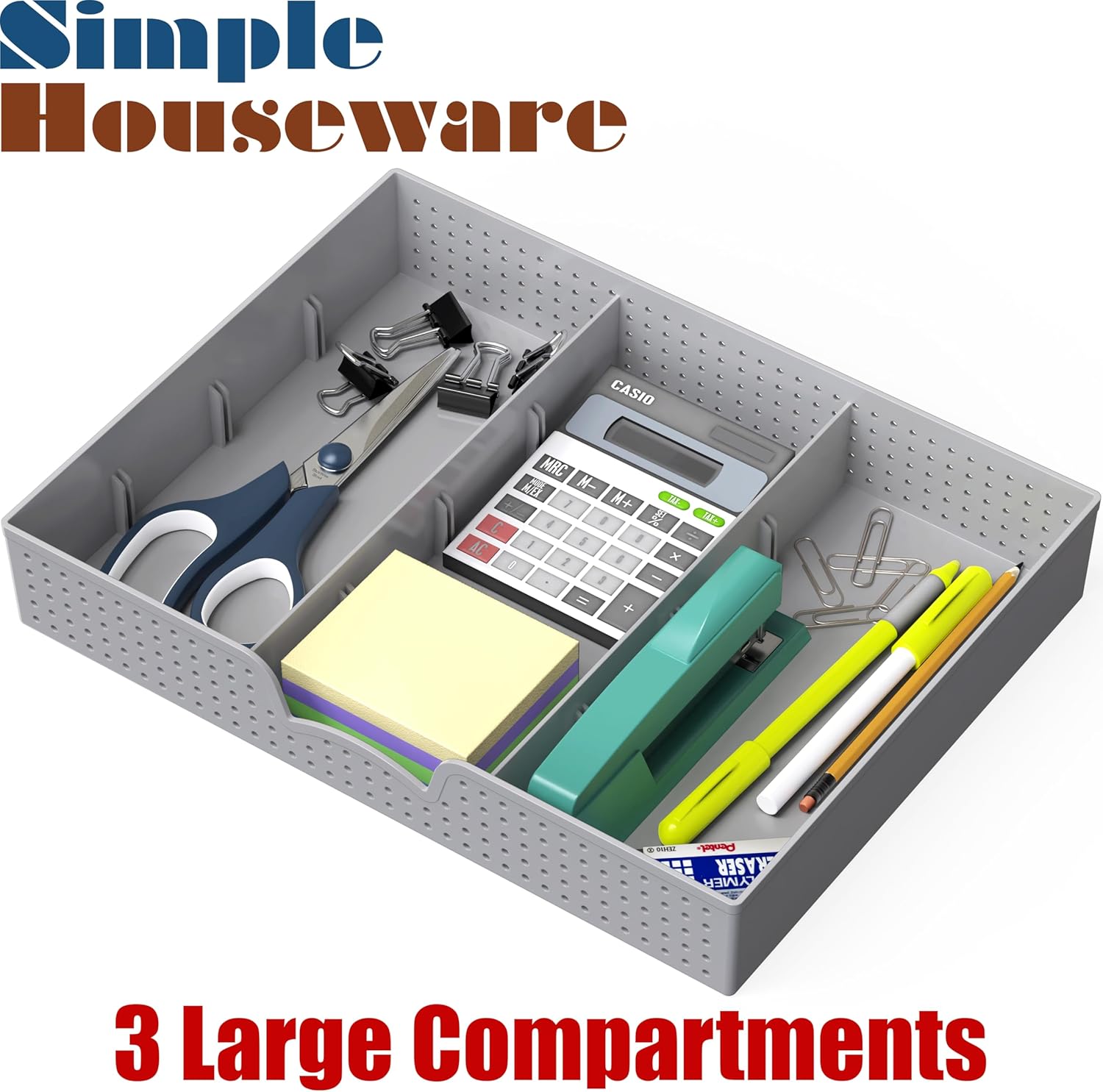 Simple Houseware Drawer Organizer Tray with 9 Adjustable Compartments, Black 11 81hyr3f+UTL. AC SL1500 - northernschoolofshiatsu.co.uk