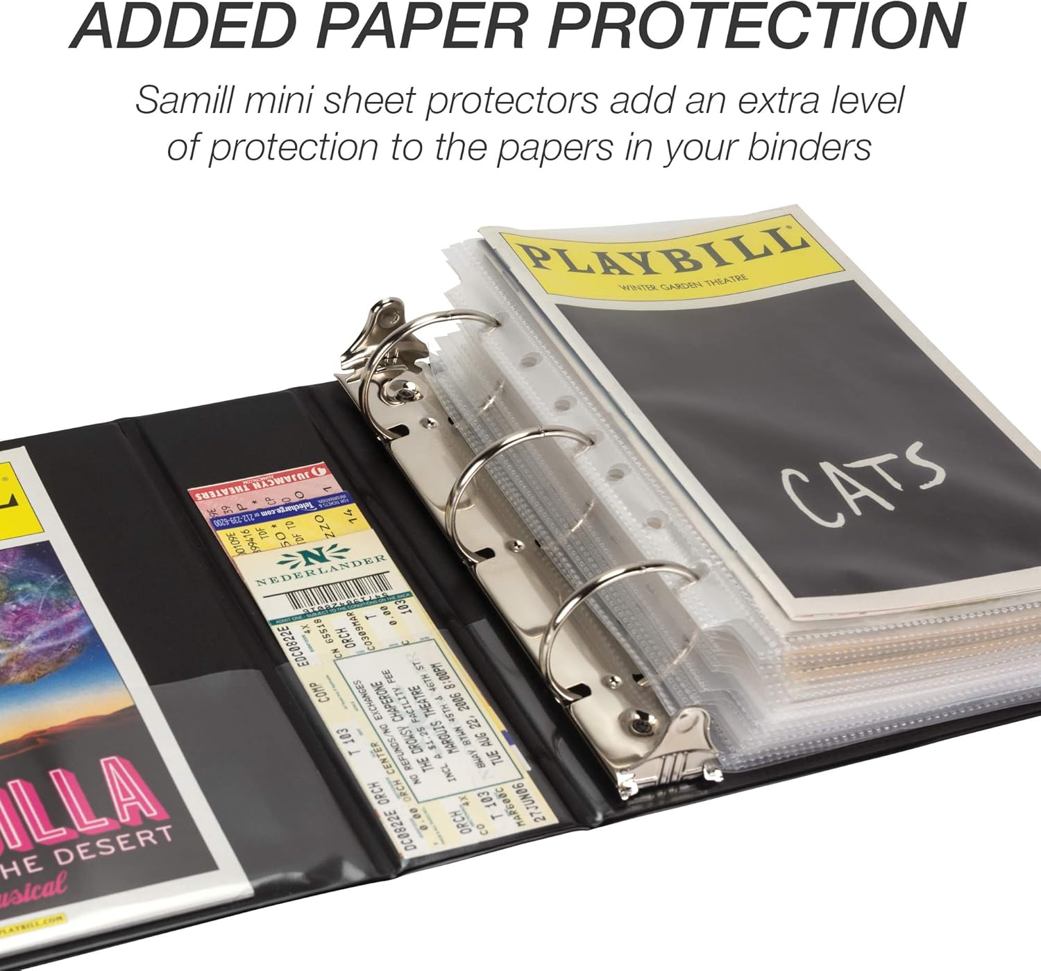 Samsill Economy 3 Ring Mini Binder, Made in The USA, 1-Inch Round Ring Binder, Holds 100 Sheets, Black, 6 Pack (MP32300) 16 81ihiVBGdkL. AC SL1500 - northernschoolofshiatsu.co.uk