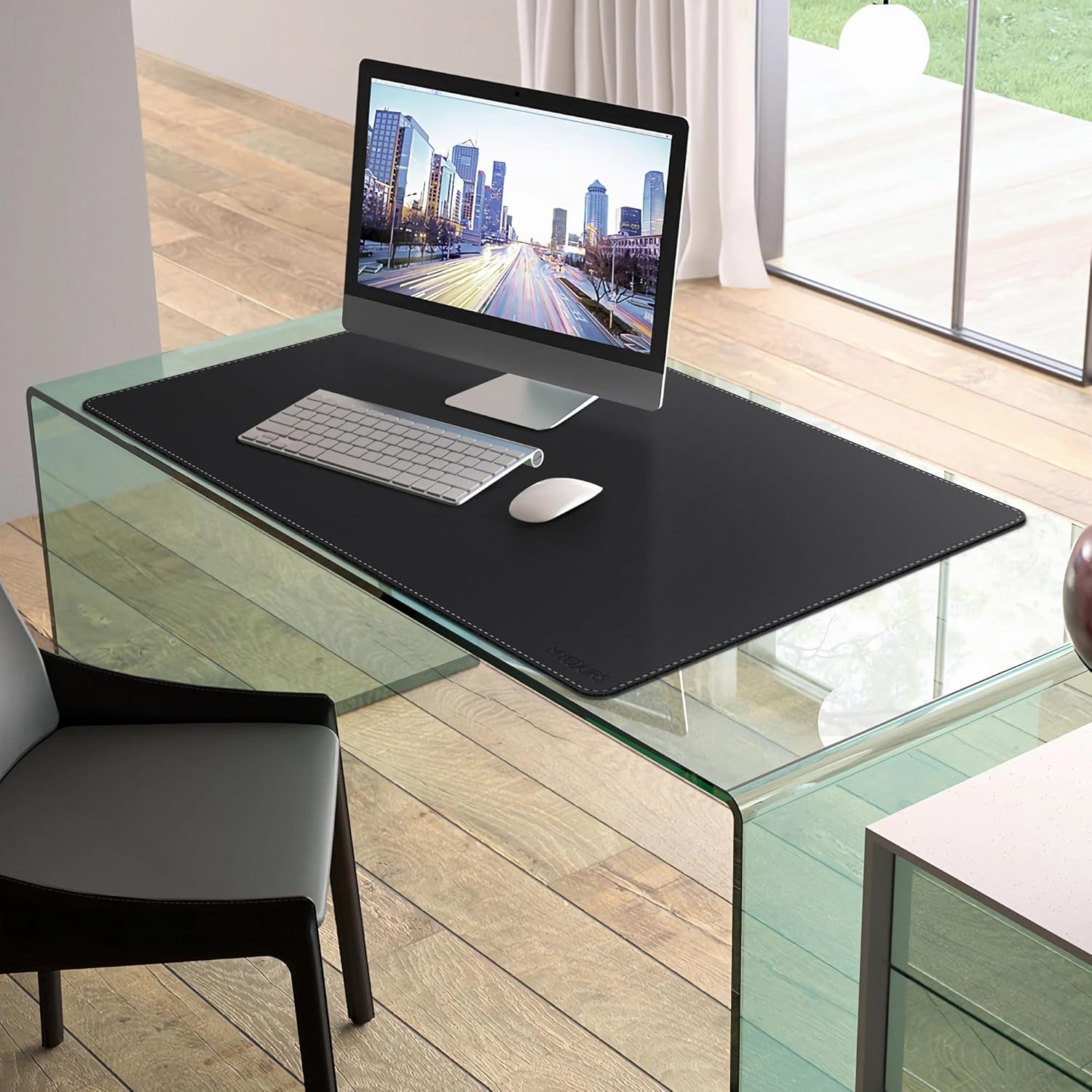 Mydours Cork & PU Leather Desk Mat, 40" x 20" Large Gaming Mouse Pad XL, Dual-Sided Portable Desk Pad Blotter, Keyboard Computer Desktop Protector for Gift Office Home (Brown) 55 81j H9D14aL. AC SL1500 - northernschoolofshiatsu.co.uk