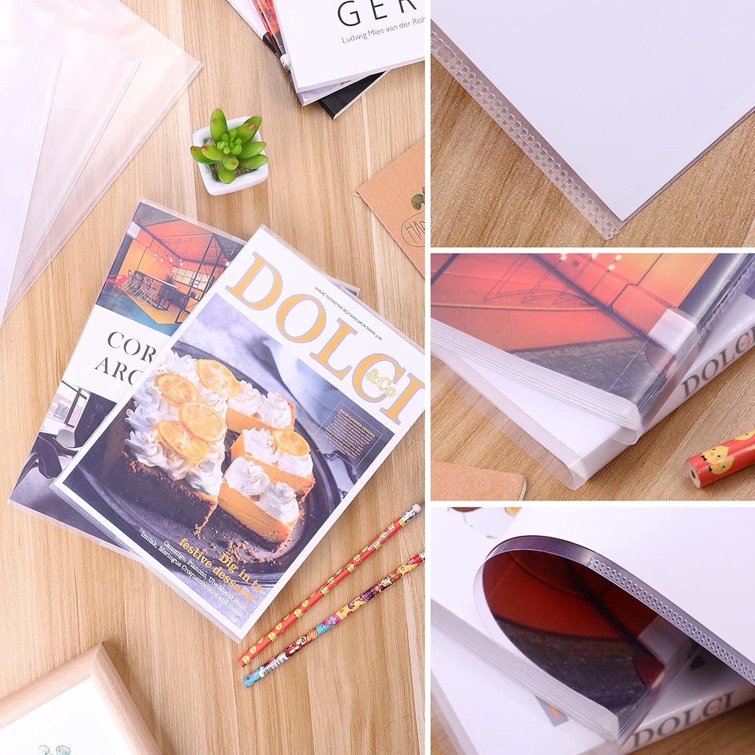NUOBESTY Clear Note Book Film Protectors Plastic Textbook Covers Self Adhesive Reusable for Office Home 5pcs Plastic 5 81jPcbYvgqS. AC SL1500 - northernschoolofshiatsu.co.uk