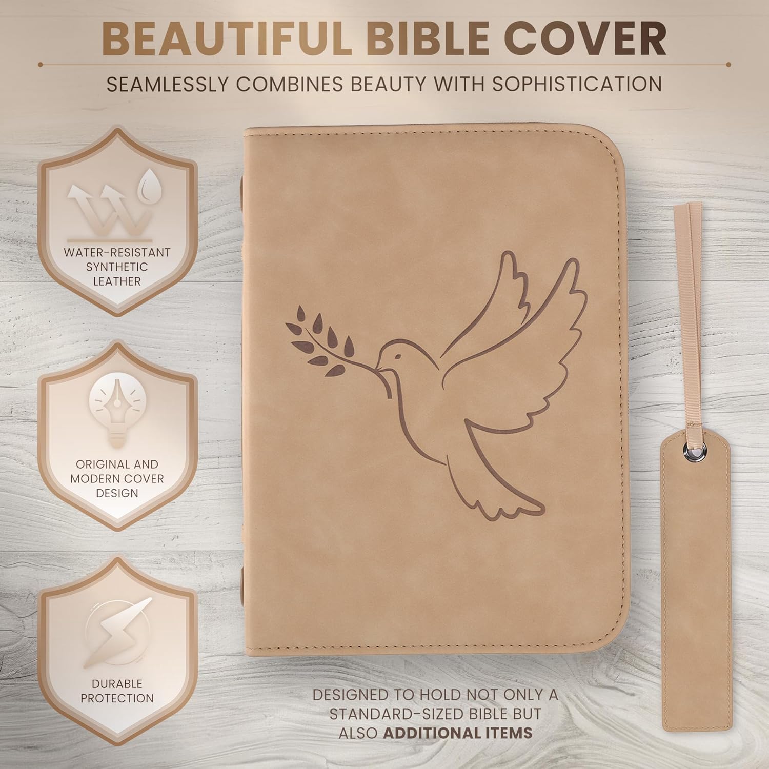 Bible Journal Cover – Premium Bible Covers, Multifunctional Bible Accessories with Handle & Pockets, Durable & Protective Funda para Biblia for Women & Men, Faith-Inspired Design 4 81kQ9TgbTwL. AC SL1500 - northernschoolofshiatsu.co.uk