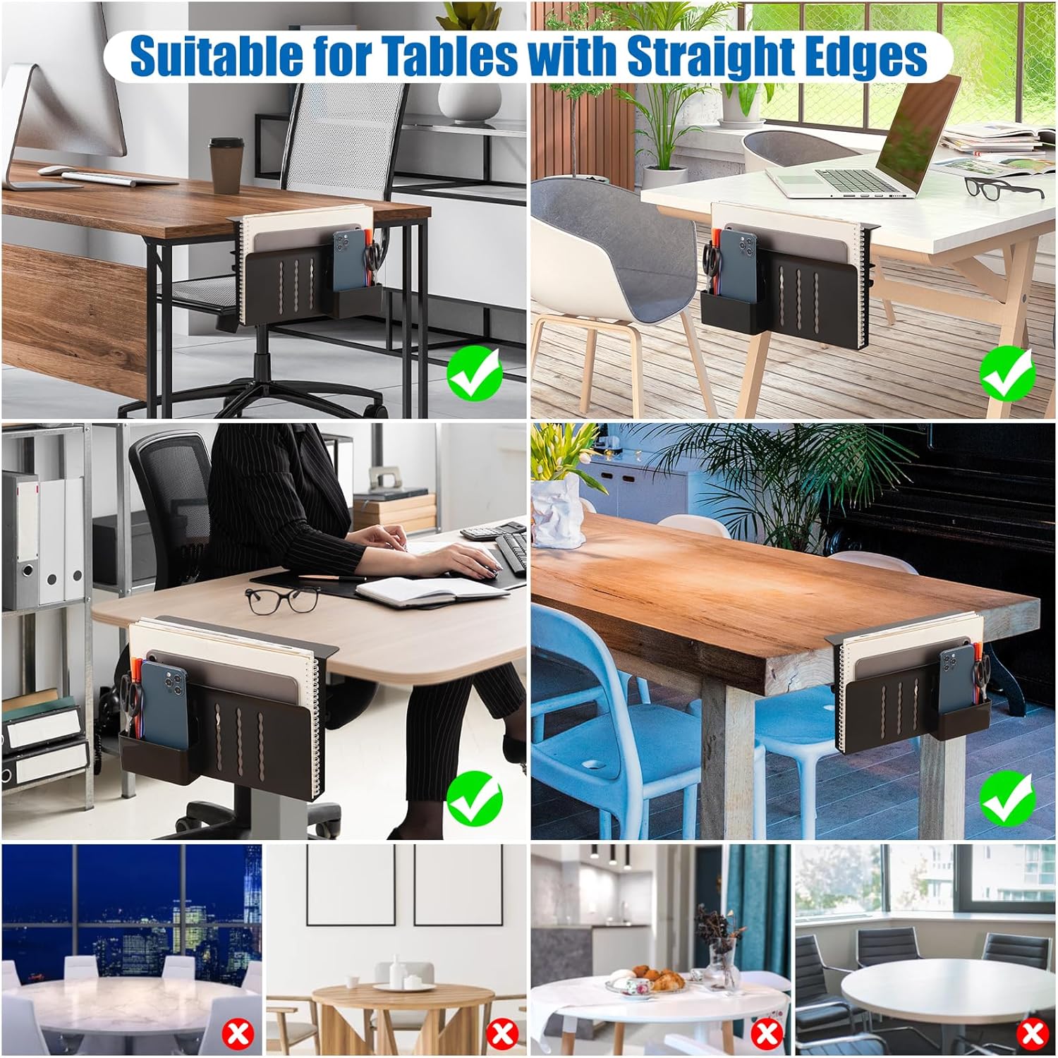 Desk Side Storage Holder Desk Organizer for Laptop Clamp-On Desk Shelf, Drilling Standing Desk Drawer, For Office Supplies & Studio Essentials (Black) 7 81mUwLs0pJL. AC SL1500 - northernschoolofshiatsu.co.uk