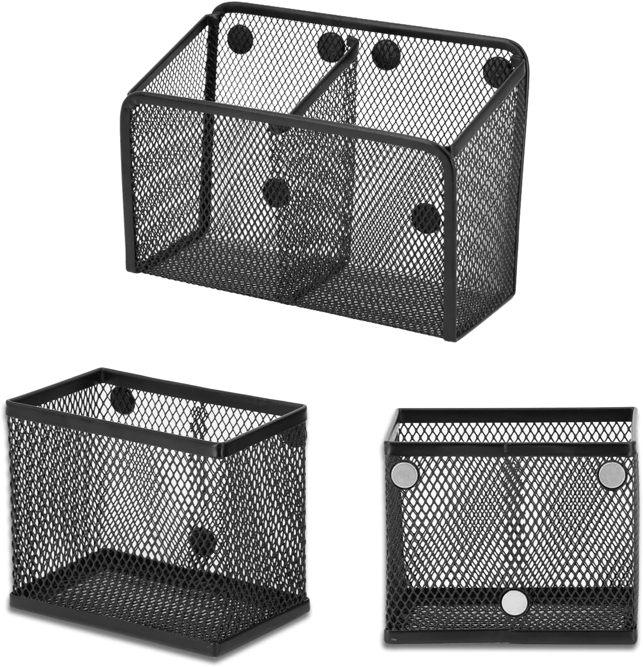 Locker Shelf Organizer, Magnetic Pencil Holder, Metal Storage Basket for Whiteboard, Refrigerator, Ideal Cabinet for School, Black (Pack 3L) 8 81nCyj8dW3L. AC SL1500 - northernschoolofshiatsu.co.uk