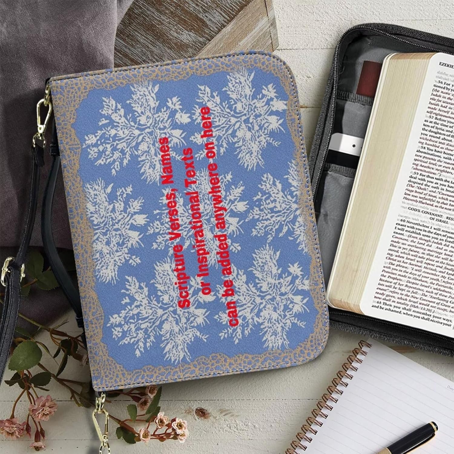 Custom Personalized PU Leather Bible Cover Case for Women,Customized Bible Cases Bible Tote Bag Bible Carrying Case Bible Carrier with Detachable Shoulder Strap,2XL 96 81o66VeGnSL. AC SL1500 - northernschoolofshiatsu.co.uk