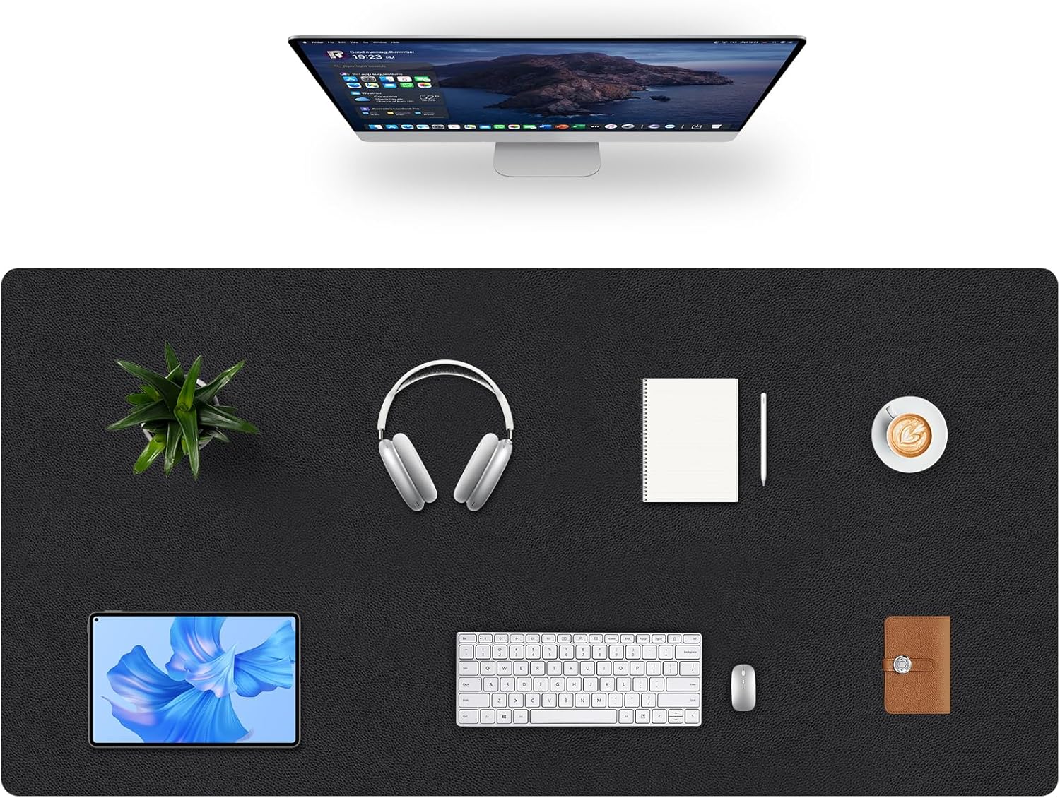 Leather Desk Pad Protector, Large Desk Mat for Keyboard and Mouse, Scratch-Proof and Wear-Resistant, Suede Non-Slip Bottom(Black-23.6 x 13.7 in) 30 81pOcynhMtL. AC SL1500 - northernschoolofshiatsu.co.uk