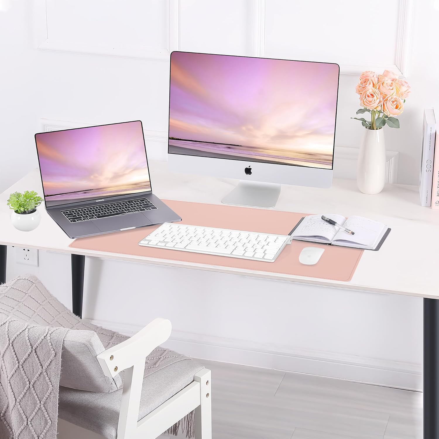 Large Desk Mat 47.2" x 17" Leather Desk Pad Protector with Natural Cork & PU Leather, Non-Slip Office Desk Mat, Large Mouse Pad, Waterproof Desk Blotter pad for Office&Home(Black) 126 81q9WwzoR9L. AC SL1500 - northernschoolofshiatsu.co.uk