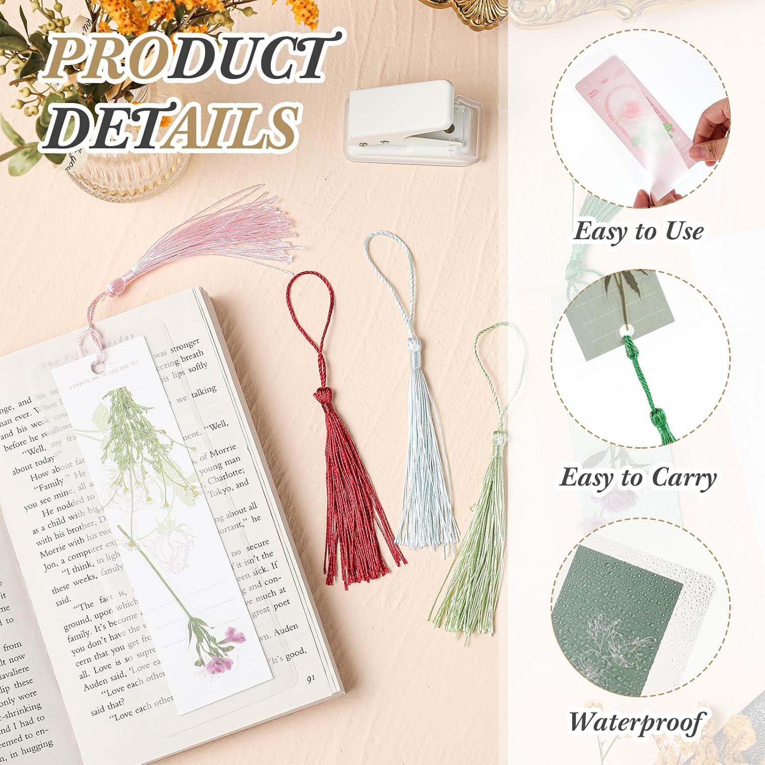 301 Pcs DIY Bookmark Making Kit 150 Bookmark Laminating Pouches 5 Mil Hot Laminator Sleeves with 150 Rainbow Tassels and Puncher Fit Most Pouch Laminating Machines(2.36 x 6.3 Inches) 3 81qNAOgAgYL. AC SL1500 - northernschoolofshiatsu.co.uk