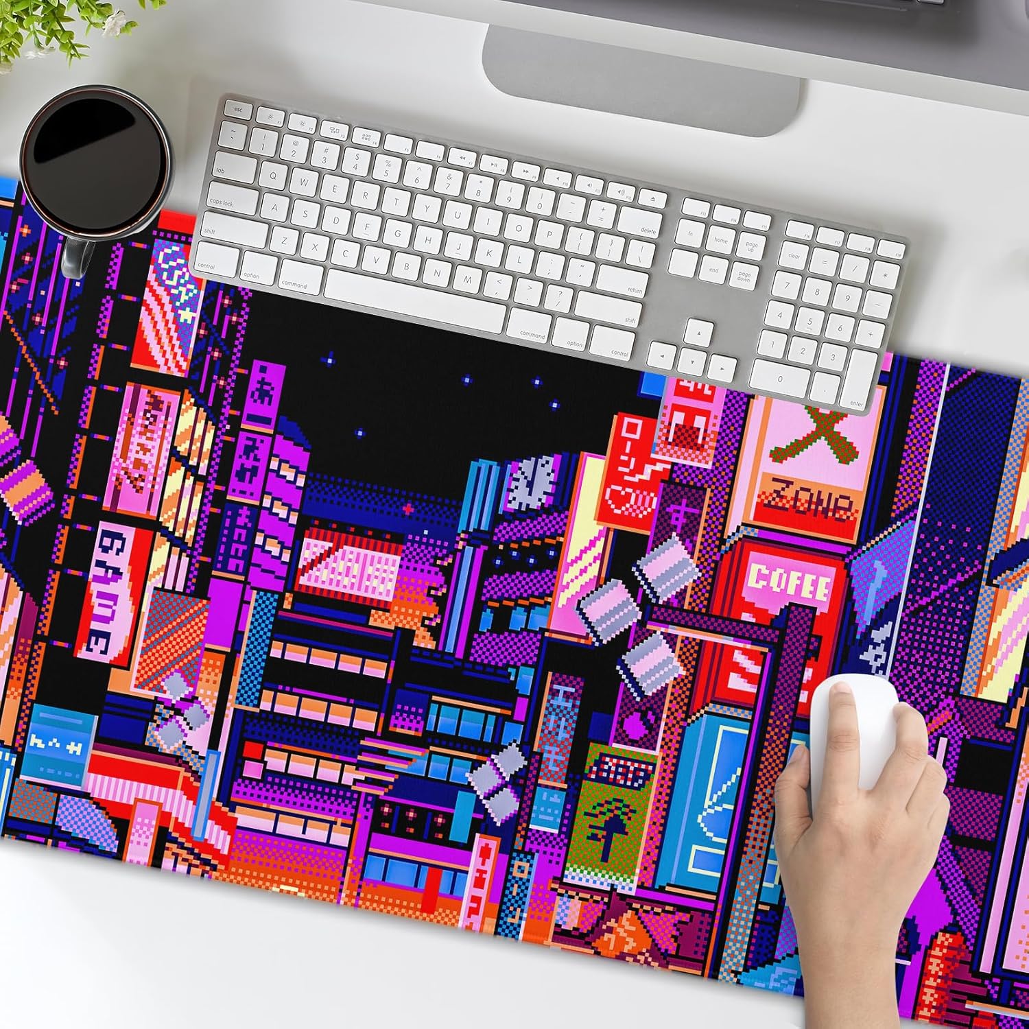 Black and White Mouse Pad 31.5”x11.8” Geometric Design Extended Large Mousepad Keyboard Mouse Mat Desk Pad Non-Slip Rubber Base Stitched Edge Large XXL Mousepad for Gaming Laptop Computer Desktop 99 81rZbYuVgVL. AC SL1500 - northernschoolofshiatsu.co.uk