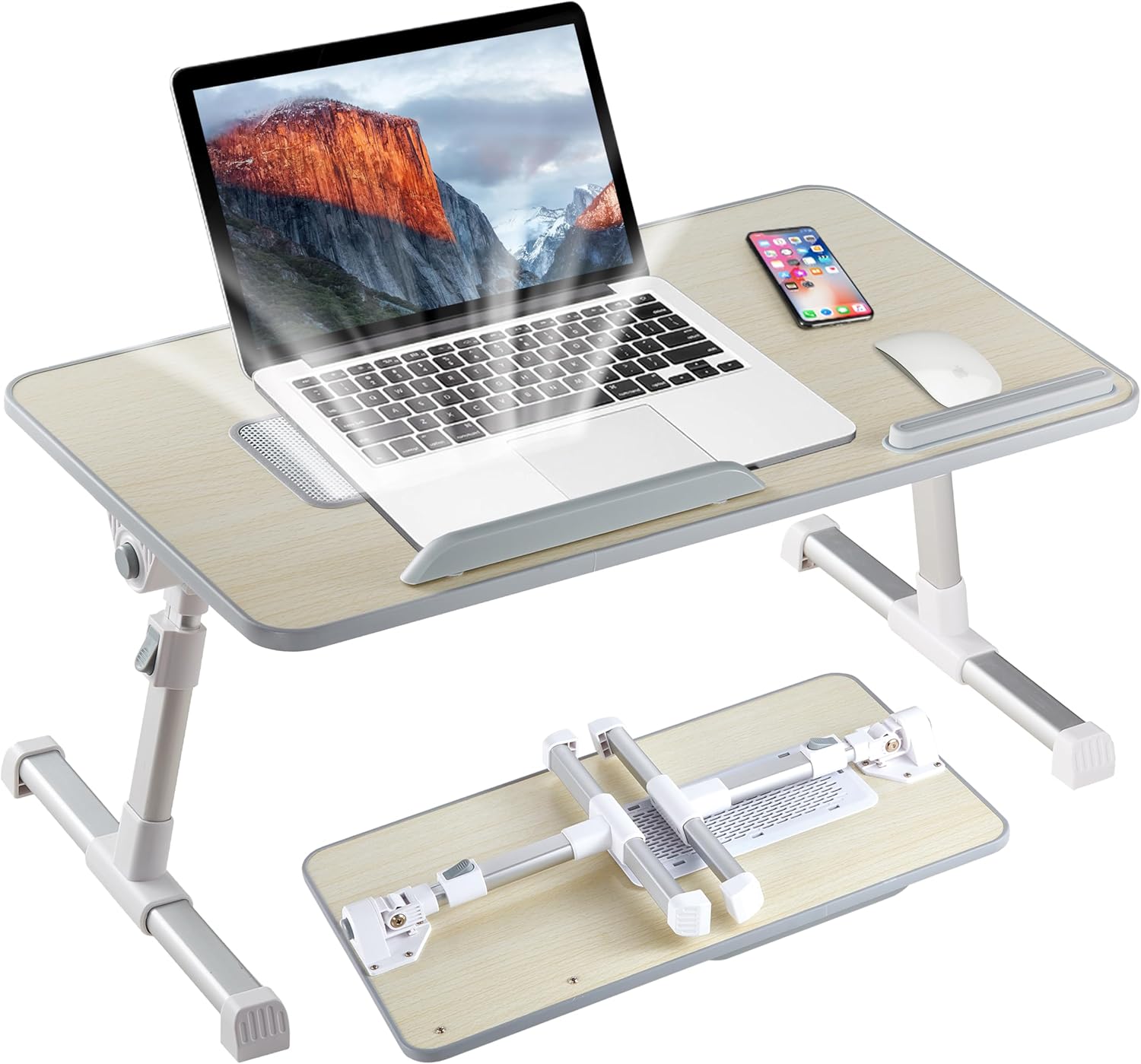 Lap Desk - Adjustable Laptop Table with Cooling Fan for Office, Home, & Travel 1 81s6XJbgbXL. AC SL1500 - northernschoolofshiatsu.co.uk