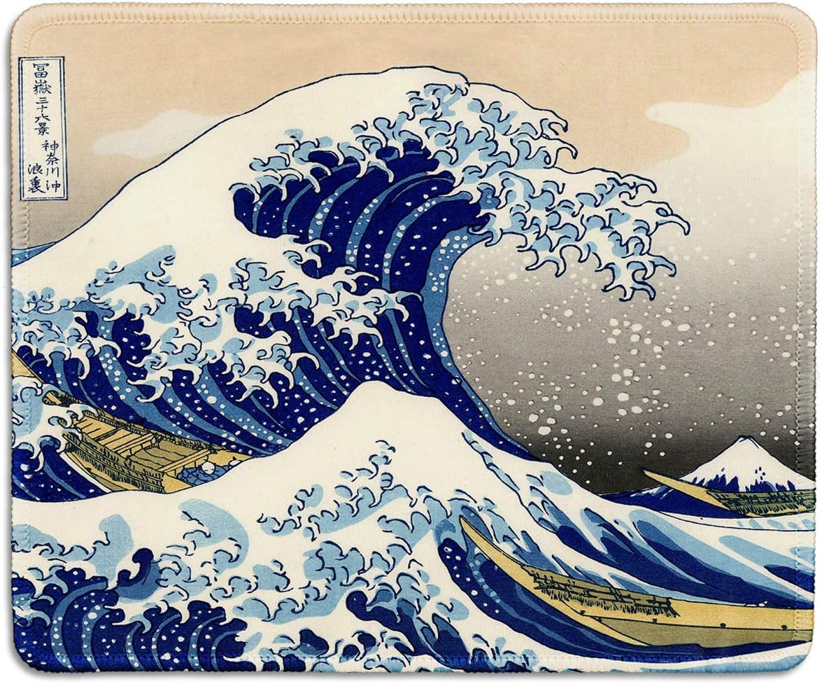 dealzEpic - Art Mouse Pad - Natural Rubber Mousepad Printed with Japan Art The Great Wave by Hokusai - Stitched Border - 9.5x7.9 inches 1 81u4Z9dQKkL. AC SL1202 - northernschoolofshiatsu.co.uk