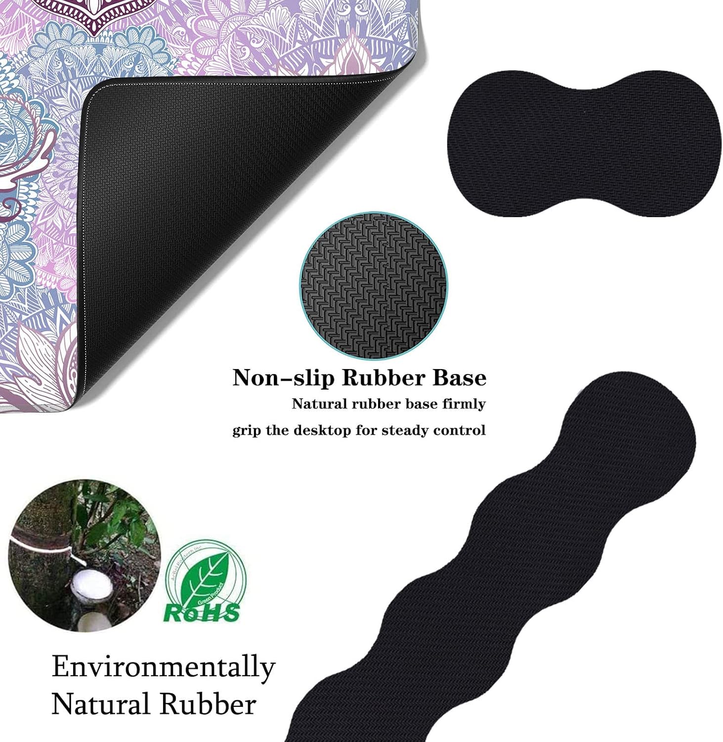 Keyboard Wrist Rest+Mouse Wrist Pad+Desk Pad Set,Memory Foam Ergonomic Easy Typing Pain Relief for Computer Laptop Office Home - Stay Positive Work Hard and Make It Happen 11 81uPaQkrcUL. AC SL1500 - northernschoolofshiatsu.co.uk
