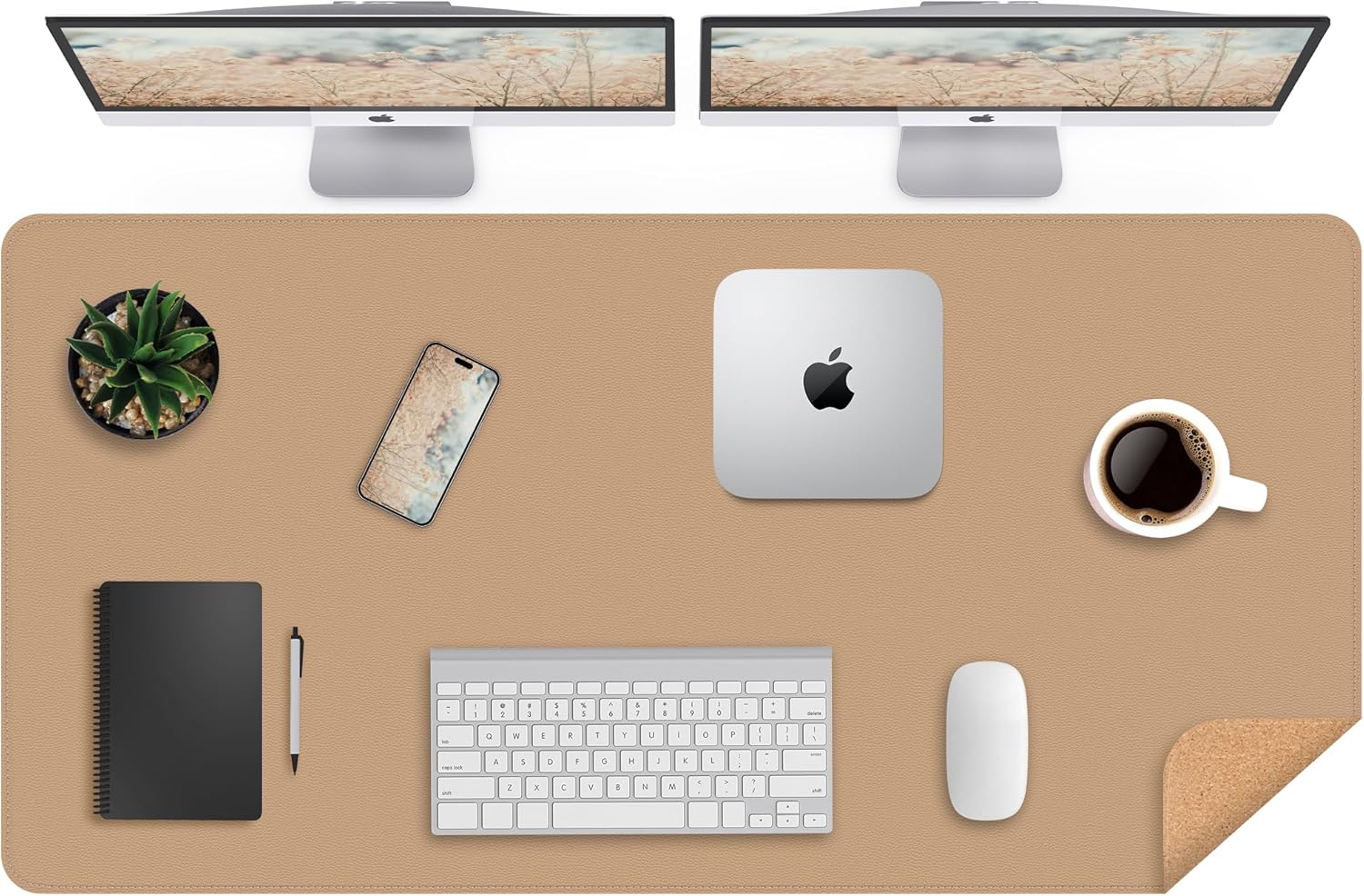Large Desk Mat 47.2" x 17" Leather Desk Pad Protector with Natural Cork & PU Leather, Non-Slip Office Desk Mat, Large Mouse Pad, Waterproof Desk Blotter pad for Office&Home(Black) 330 81uuDVfy4BL. AC SL1500 - northernschoolofshiatsu.co.uk