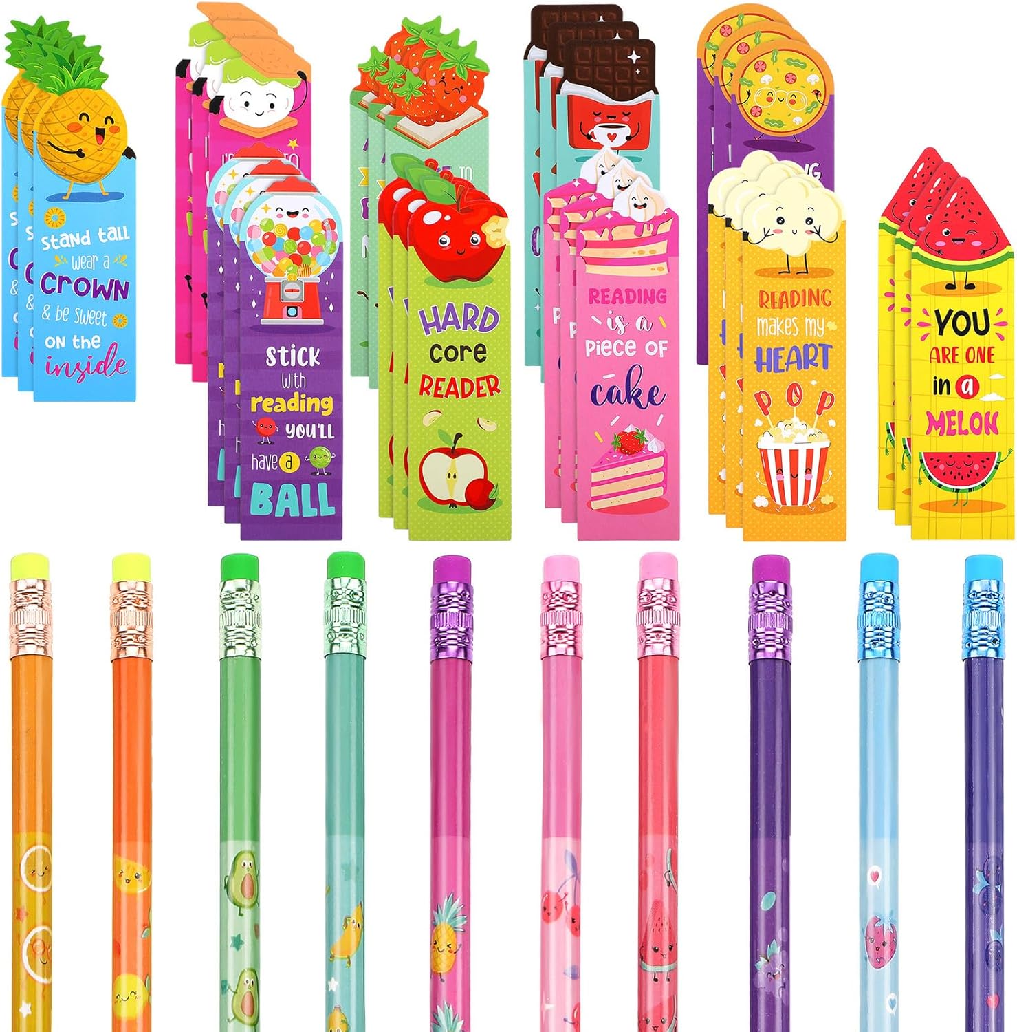 Teling 60 Pcs Inspirational Scented Pencils and Scented Bookmarks Sets Funny Smelly Pencils with Eraser Theme Bookmarks Cute Stationery Bulk for Reading Rewards Party Favors(Vivid) 1 81wnyjyghQL. AC SL1500 - northernschoolofshiatsu.co.uk