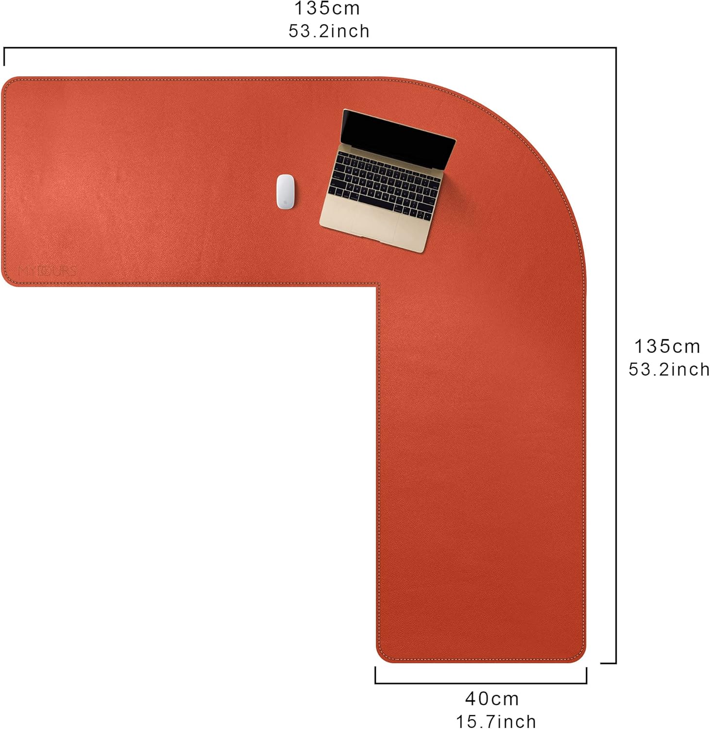 Mydours L-Shape Desk Pad, (38"+38) x 13" Large PU Leather Corner Desk Mat Blotter, XXL Large Waterproof Gaming Mouse Pad, Desktop Protector for Computer Keyboard Home Office (Black) 47 81wruJ+yhiL. AC SL1500 - northernschoolofshiatsu.co.uk