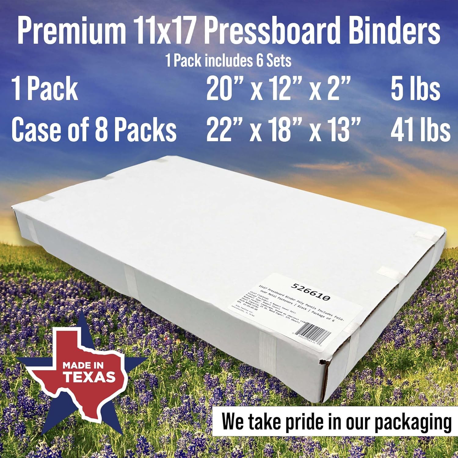 Premium 11x17 Pressboard Binder with High-Density Polyethylene - 3" Capacity, Crush Finish Exterior, Made in USA, Black - Pack of 6 9 - northernschoolofshiatsu.co.uk