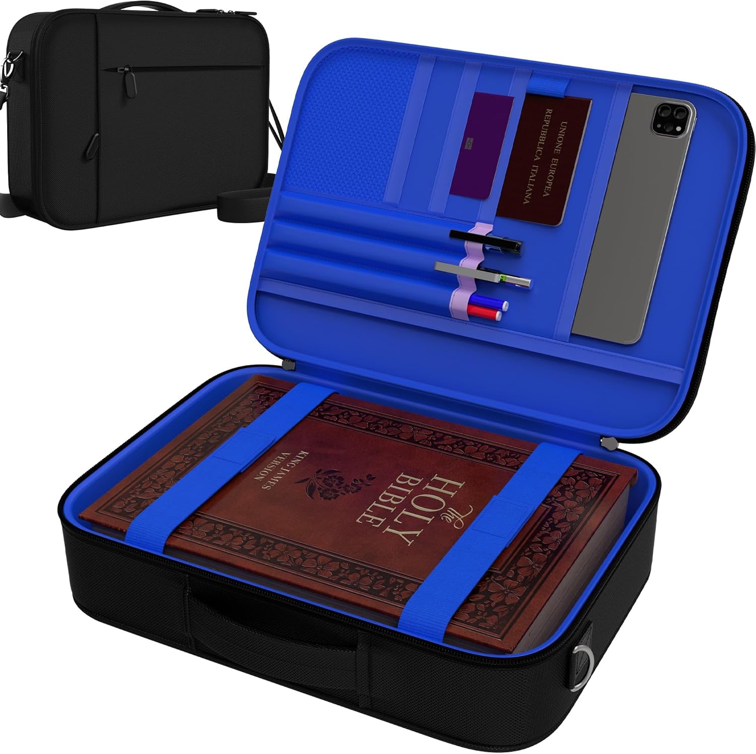DEHITE Bible Case for Men – Bible Bag for Women – Grey Large Size – Fits Book 10.1 x 7.1 x 1.9 in – Pen Slots – Zippered Pocket – Shoulder Strap – Premium Fabric – Church Christian Gift 8 81y4emFRV6L. AC SL1500 - northernschoolofshiatsu.co.uk