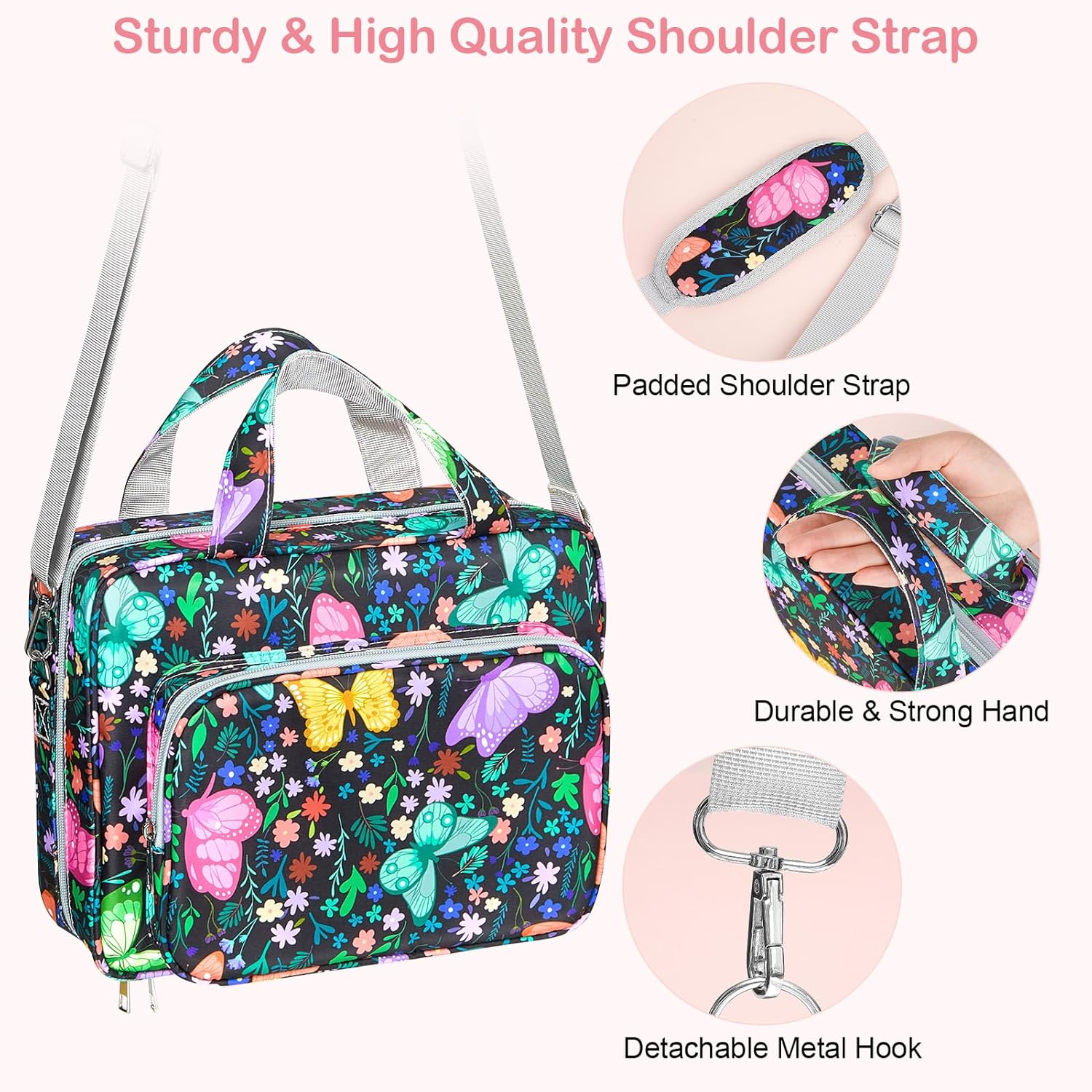 ICOSY Bible Cover Case for Women Girls, Bible Cover Large Bible Bag with Detachable Shoulder Strap for Bible Study Supplies 3 81yQdCbHj4L. AC SL1500 - northernschoolofshiatsu.co.uk