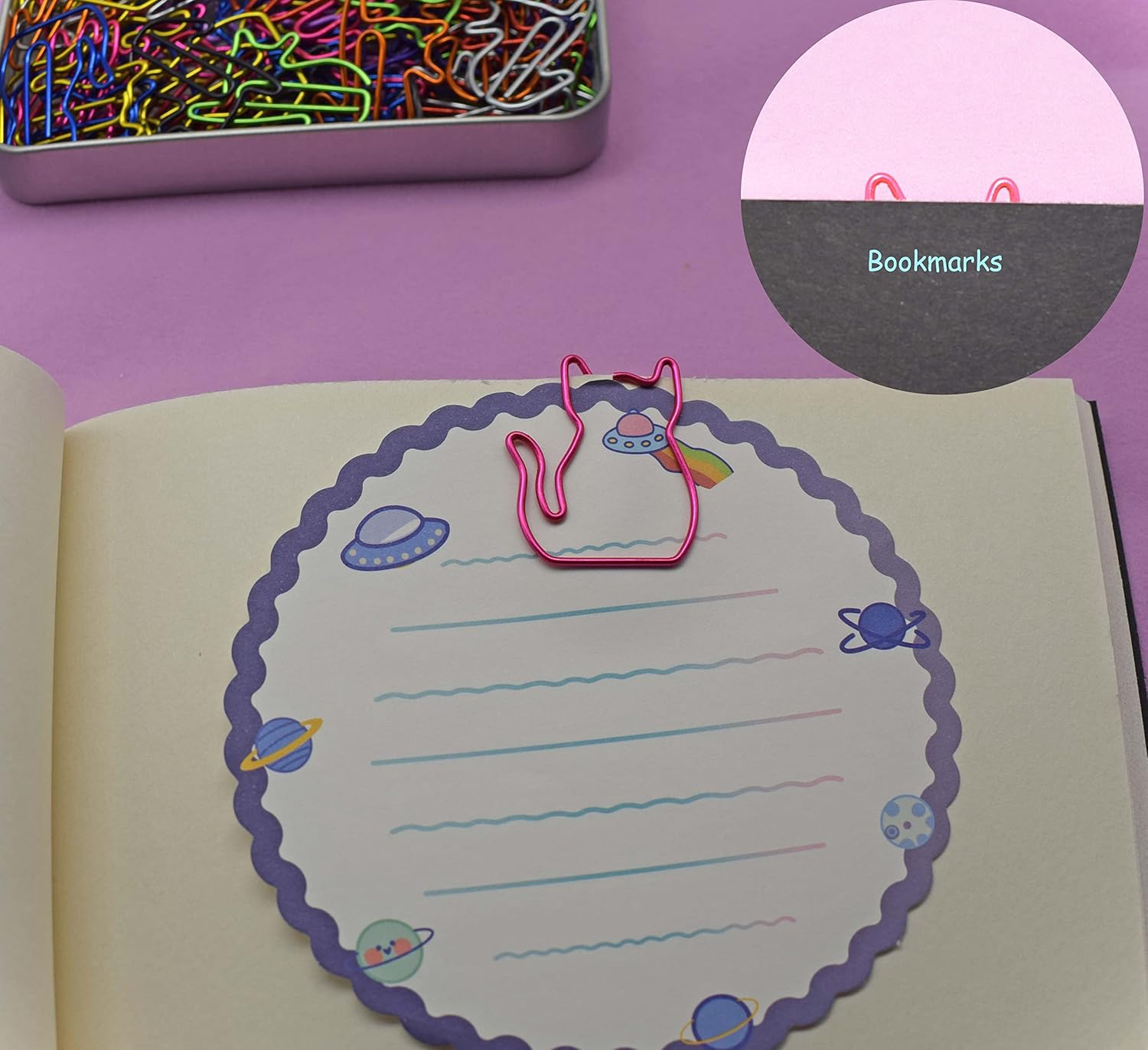 100 pcs Cat Paper Clips Cute Decorative Paperclips, Cat Lover Gifts for Women, Fun Office Supplies for Cat Lovers 4 81yirIT7iWL. AC SL1500 - northernschoolofshiatsu.co.uk
