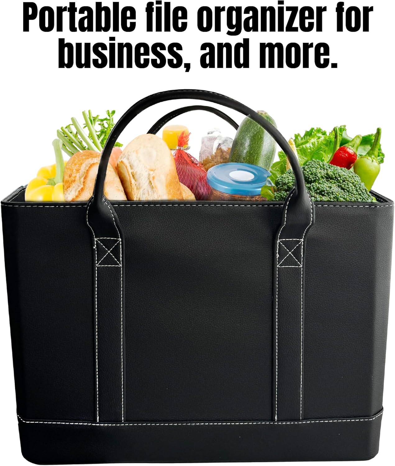 Trenton Gifts File Organizer Tote | Stylish Way To Keep Organized | Black 7 81zY0QuV50L. AC SL1500 - northernschoolofshiatsu.co.uk