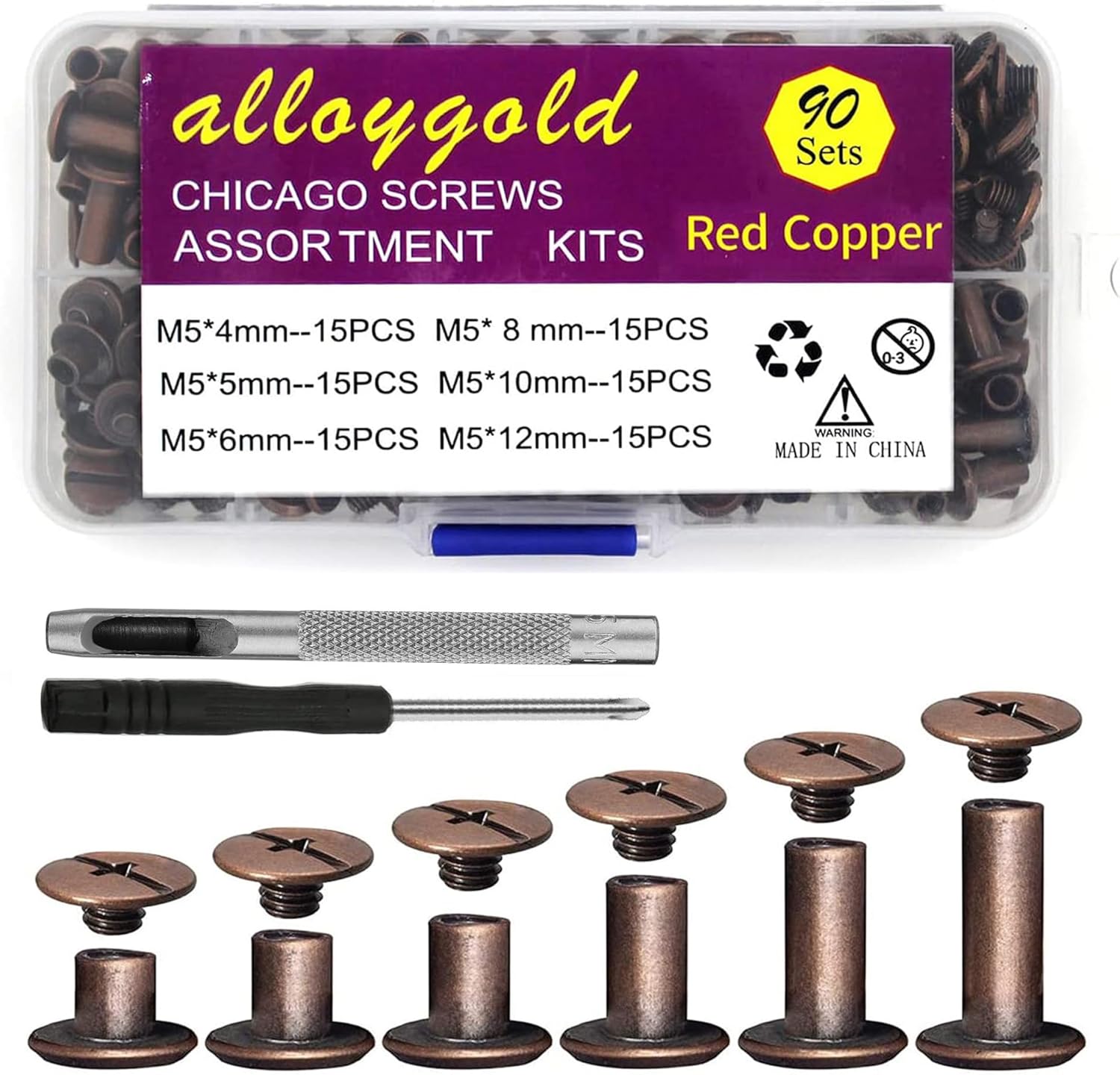 100 Pcs (50 Pair) Gun Black Phillips Chicago Binding Screws Assorted Kits,6 Sizes of Flat Head Rivet Hollow Binding Screws Posts, for Leather Saddles Purses Belt Repair(M5x5/10/15/25/35/45) 78 81zhF2wnHqL. AC SL1500 - northernschoolofshiatsu.co.uk
