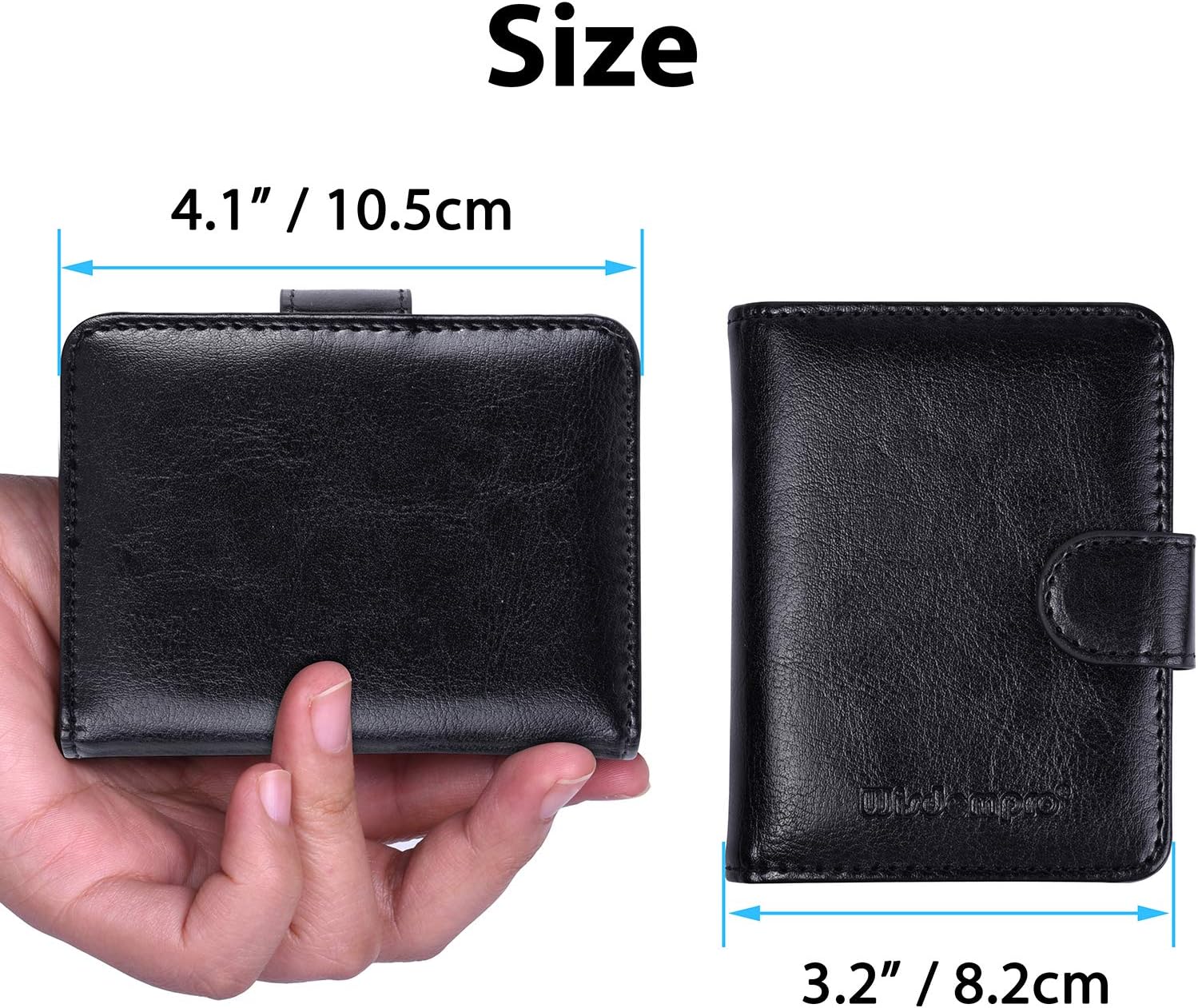 Wisdompro Credit Card Holder, Slim Leather RFID Blocking Wallet Debit Card Protector Organizer Case (Build in 20 Card Slot & 7 Small Cells for Memory Cards)-Vertical Black 26 81zsKADYMAL. AC SL1500 - northernschoolofshiatsu.co.uk