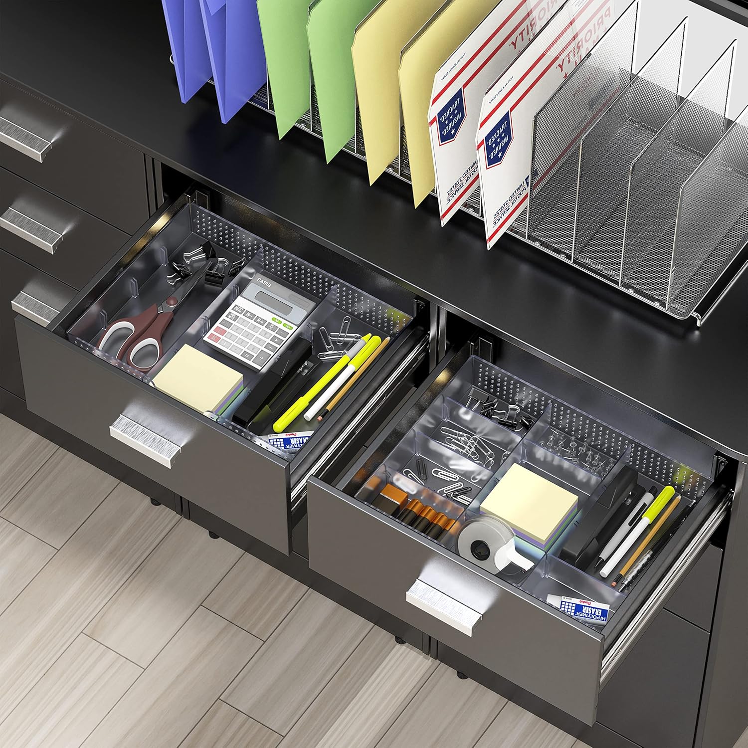 Simple Houseware Drawer Organizer Tray with 9 Adjustable Compartments, Black 37 91+K5dSTlbL. AC SL1500 - northernschoolofshiatsu.co.uk