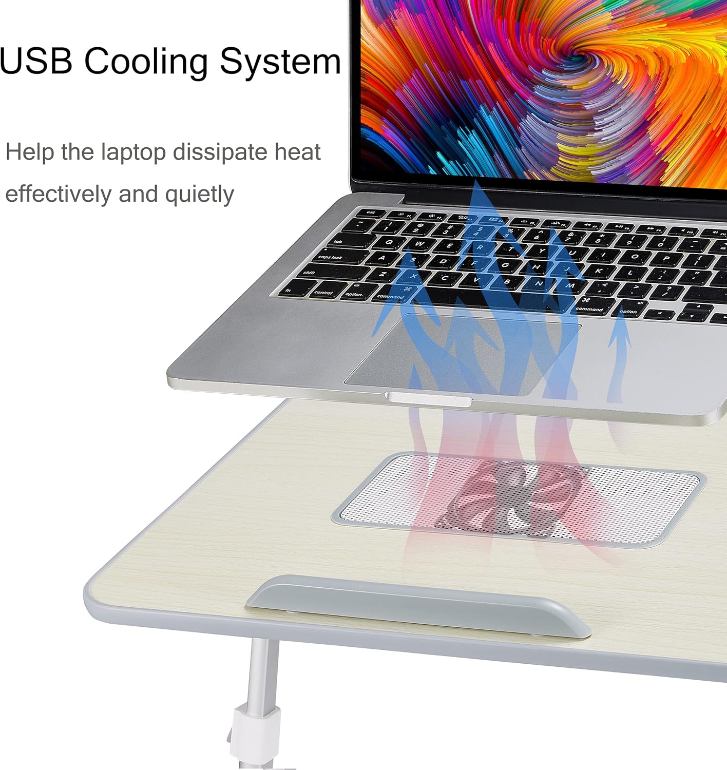 Lap Desk - Adjustable Laptop Table with Cooling Fan for Office, Home, & Travel 4 910F9tKjGCS. AC SL1500 - northernschoolofshiatsu.co.uk