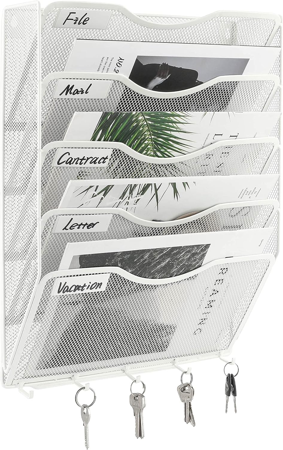 EasyPAG Wall File Holder 5 Pocket Mesh Hanging Wall Organizer Vertical Hanging File Folder Holder Magazine Rack with Nametag Label for Mail Paper Organization,Black 96 914m3lXjHVS. AC SL1500 - northernschoolofshiatsu.co.uk
