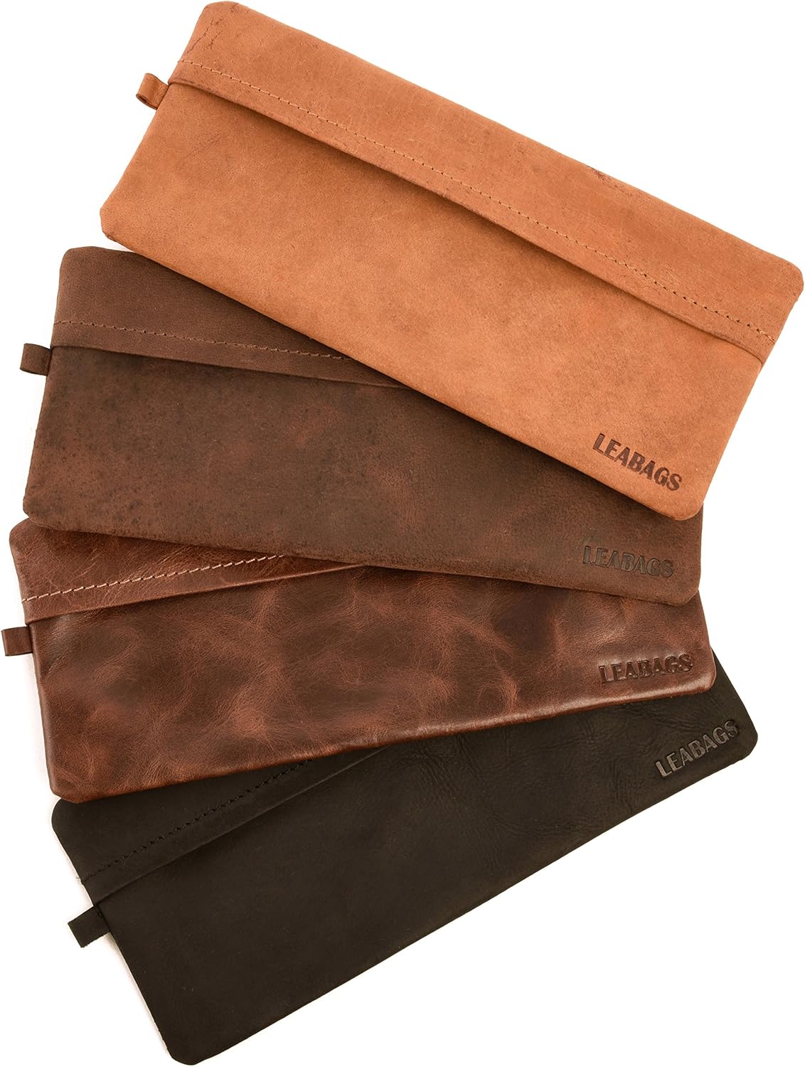 LEABAGS Leather Pencil Case - Genuine Leather Pencil Pouch Fort Vaux - Pen Case for Adults Men Women Work University 32 915DKXcVGwL. AC SL1500 - northernschoolofshiatsu.co.uk