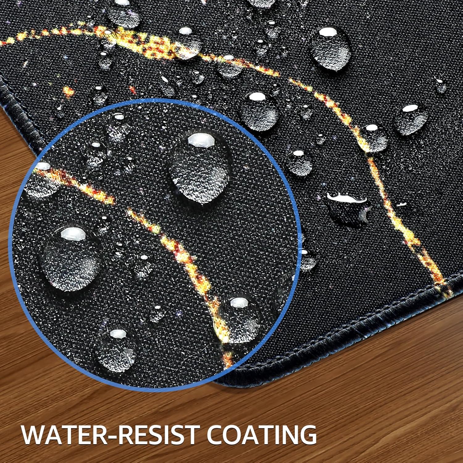 KTRIO Large Gaming Mouse Pad with Superior Micro-Weave Cloth, Extended Desk Mousepad with Stitched Edges, Non-Slip Base, Water Resist Keyboard Pad for Gamer, Office & Home, 31.5 x 11.8 in, Black 45 916DFXGcOiL. AC SL1500 - northernschoolofshiatsu.co.uk